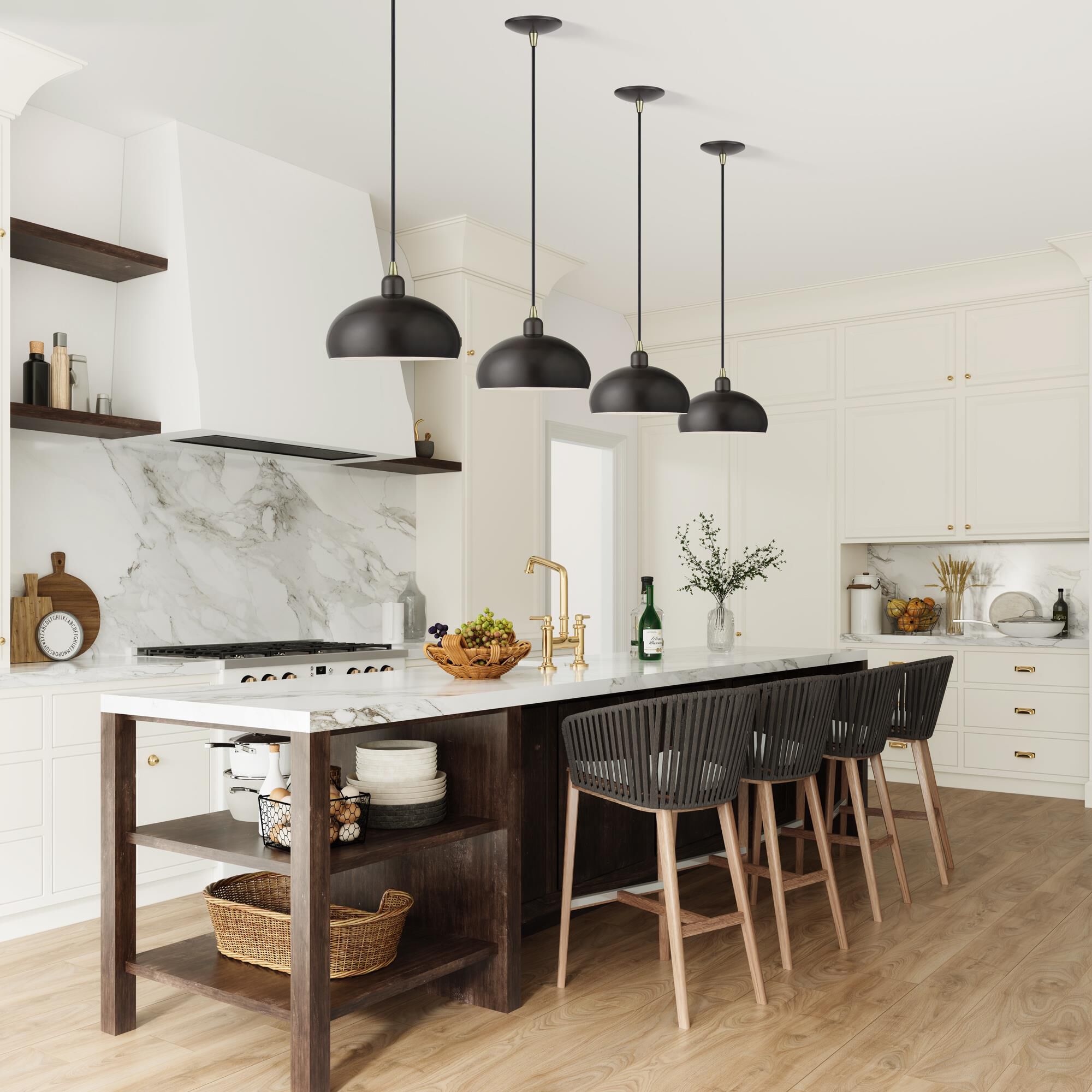 Domma 10 Inch Mini Pendant by Livex Lighting