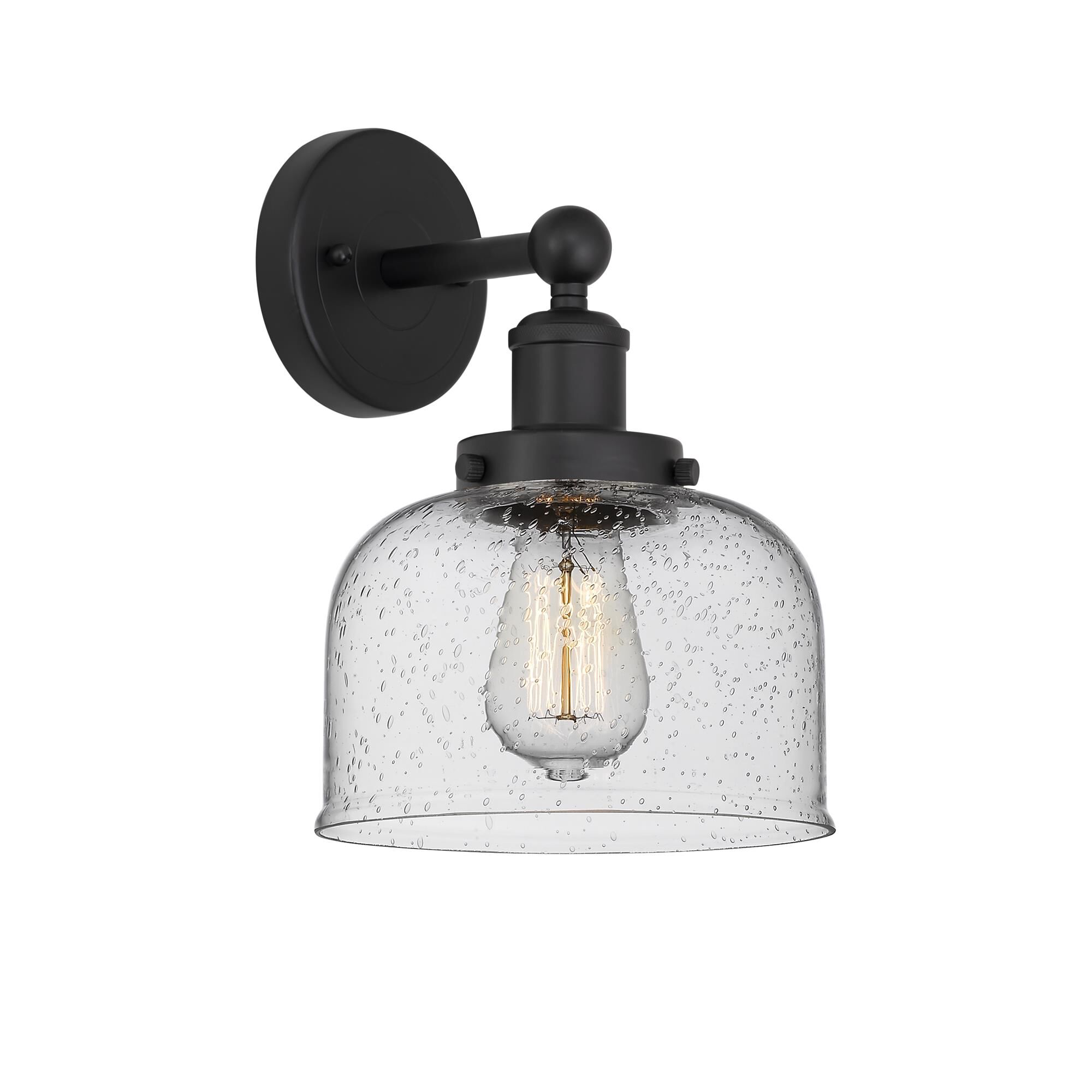 Shown in Matte Black, Mercury finish and Mercury glass and Mercury Glass shade