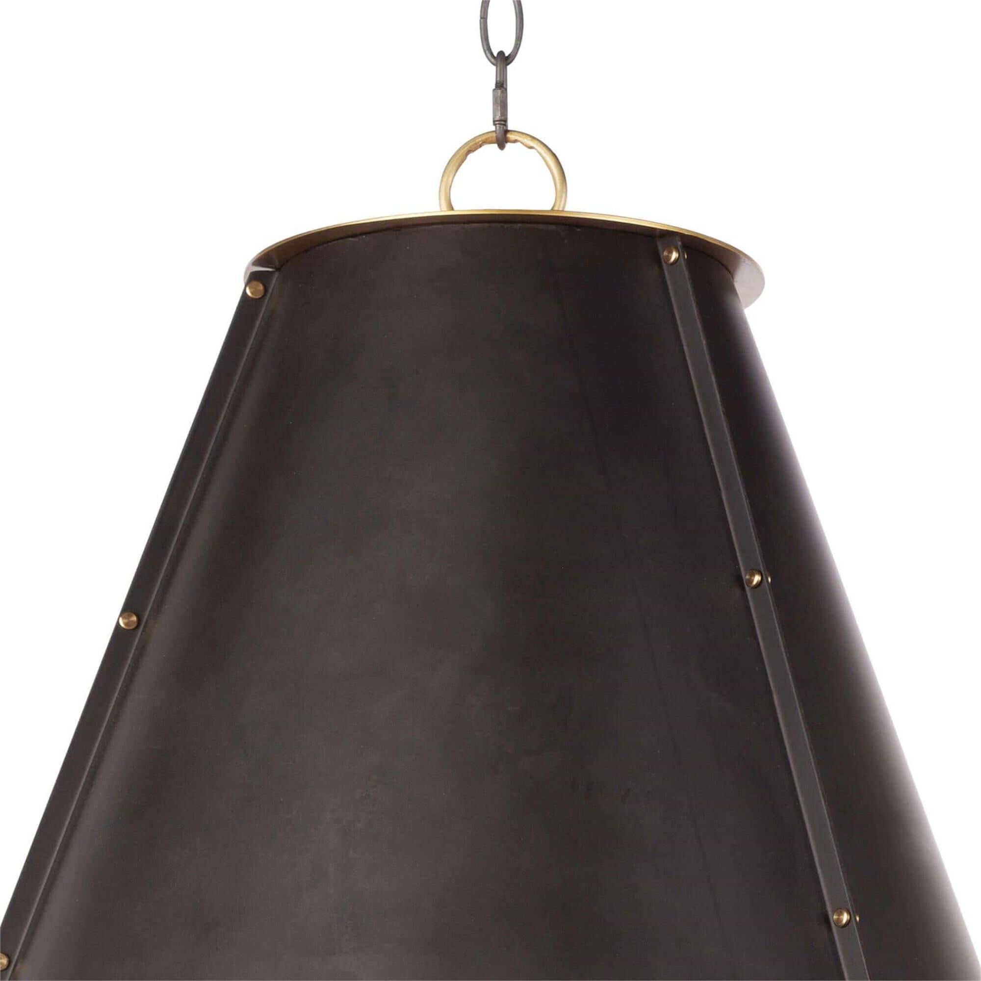 Shown in Blackened Brass finish
