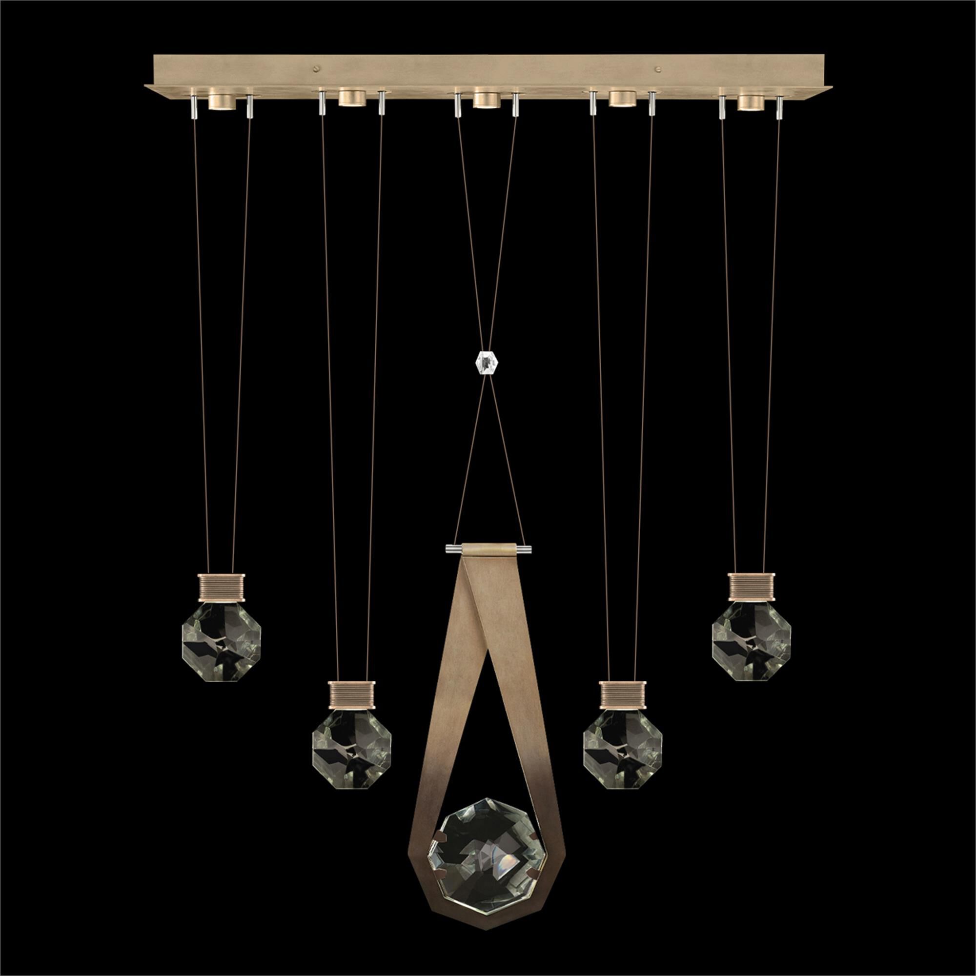 Aria 43 Inch Linear Suspension Light by Fine Art Handcrafted Lighting