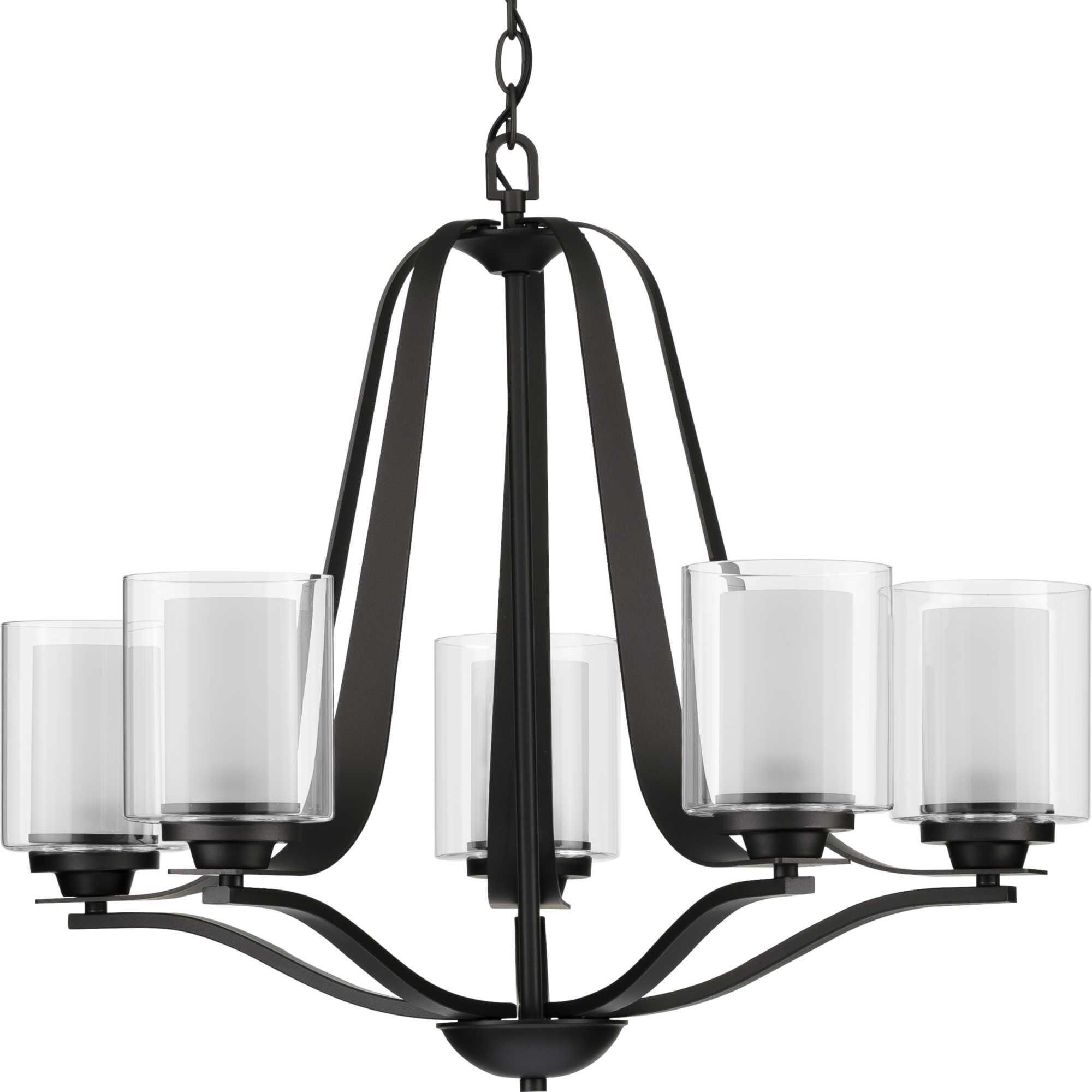 Kene 27 Inch 5 Light Chandelier by Progress Lighting
