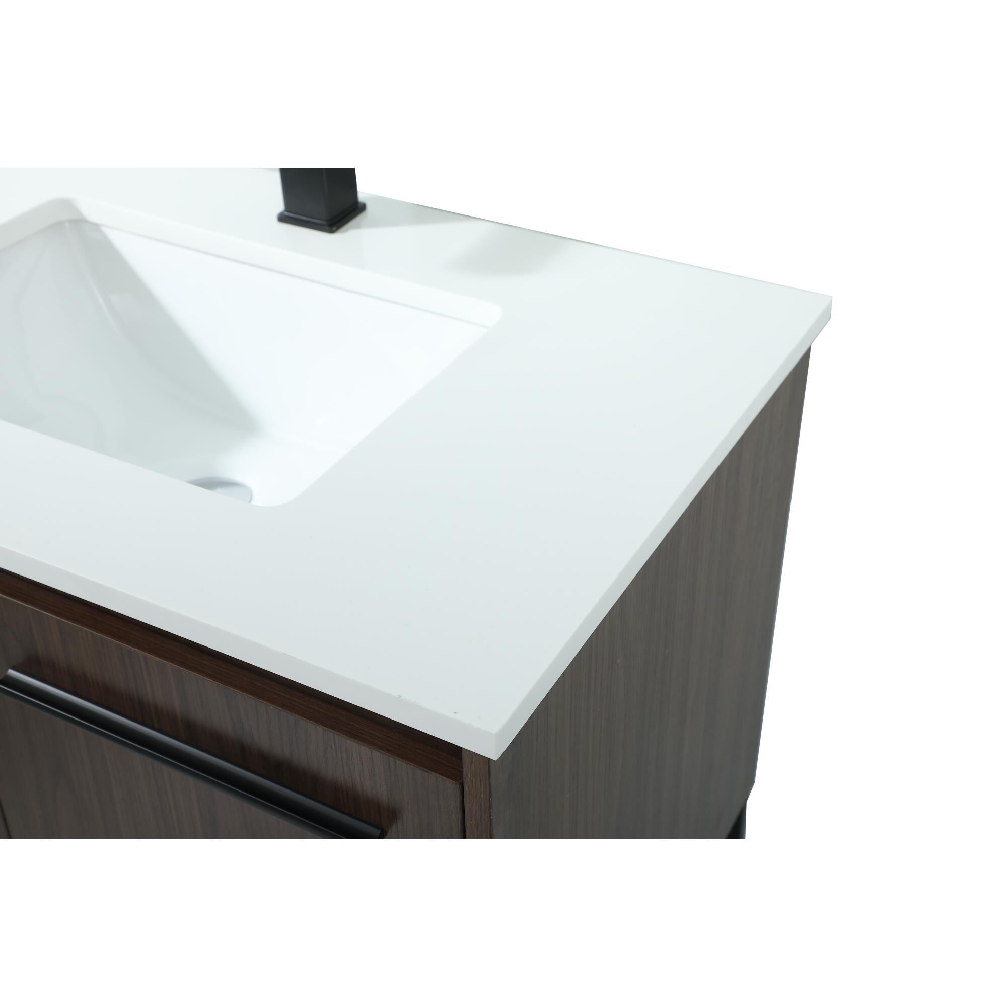 Shown in Walnut finish