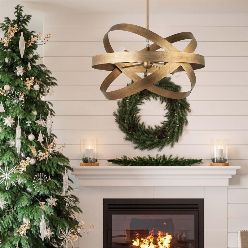 Jude 32 Inch 6 Light Chandelier by Capital Lighting Fixture Company