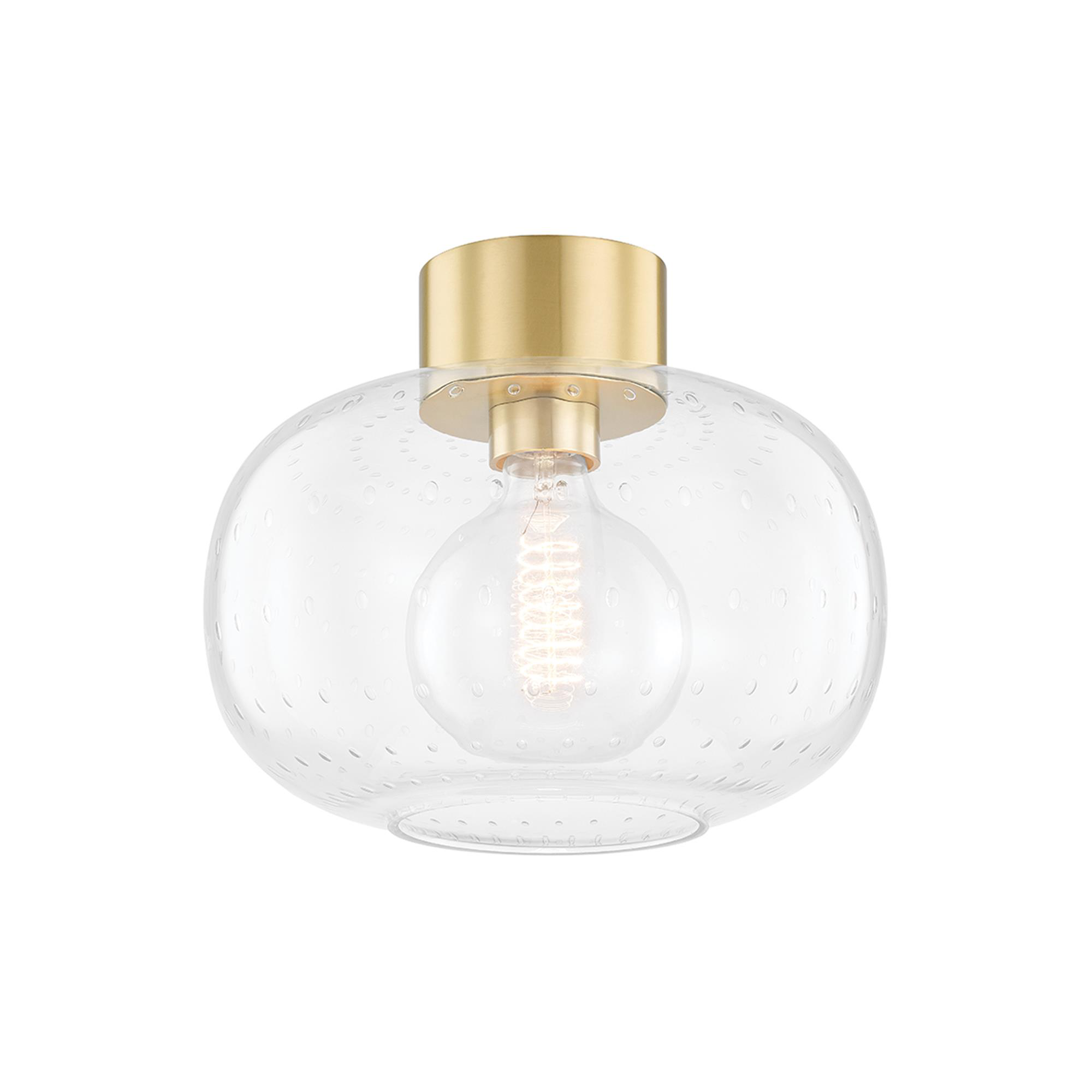Harlow 12 Inch Semi Flush Mount,