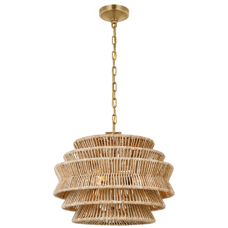 Chapman & Myers Antigua 22 Inch Mini Chandelier by Visual Comfort Signature Collection