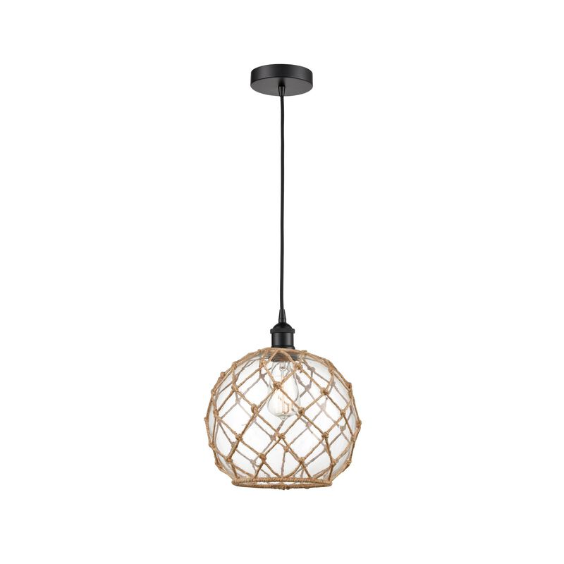 Innovations Lighting Bruno Marashlian Farmhouse Rope 10 Inch Mini Pendant