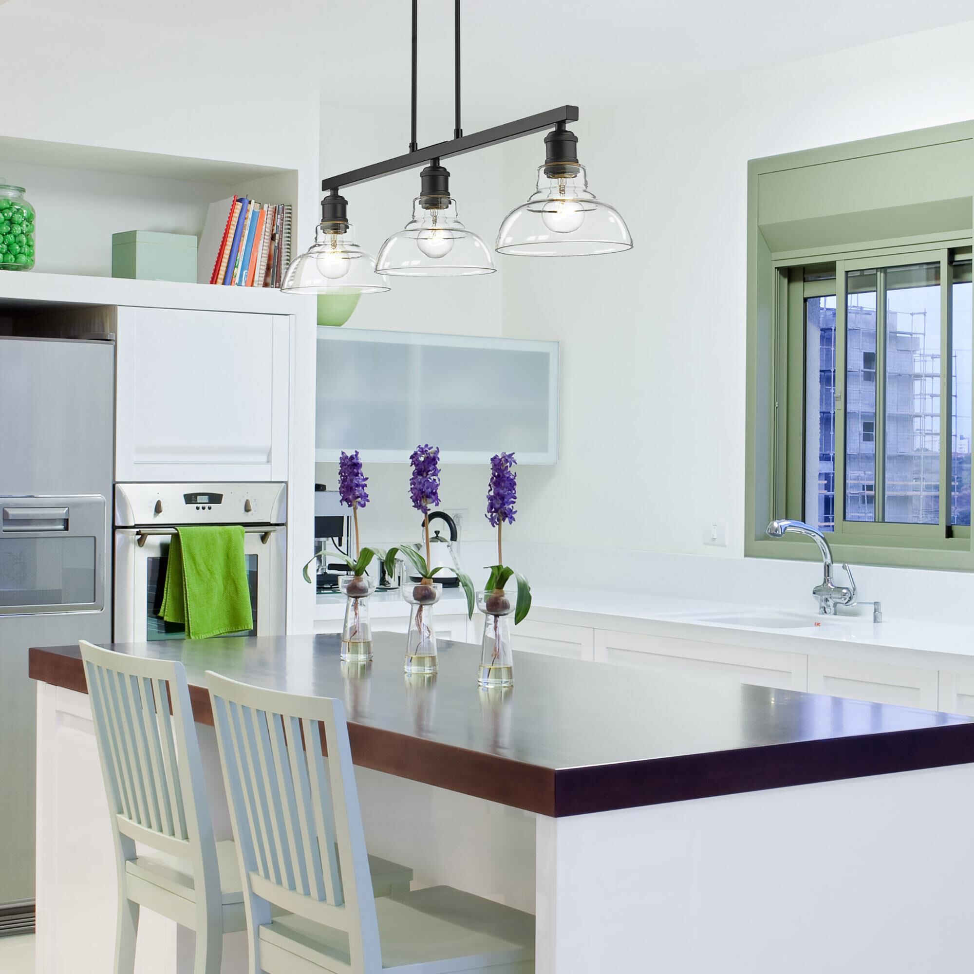 Carver 36 Inch Linear Suspension Light by Golden Lighting