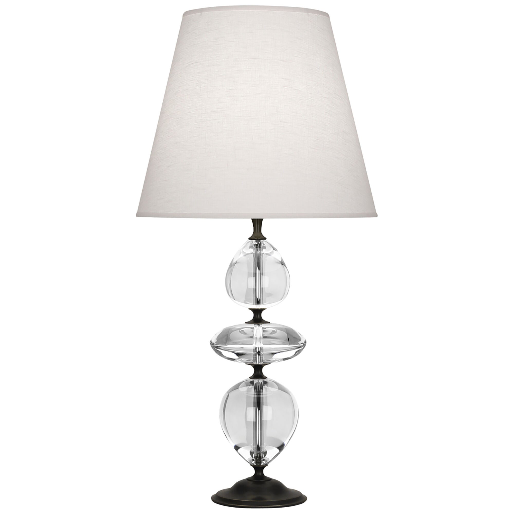 Shown in Deep Patina Bronze Finish W/ Clear Crystal Accent finish