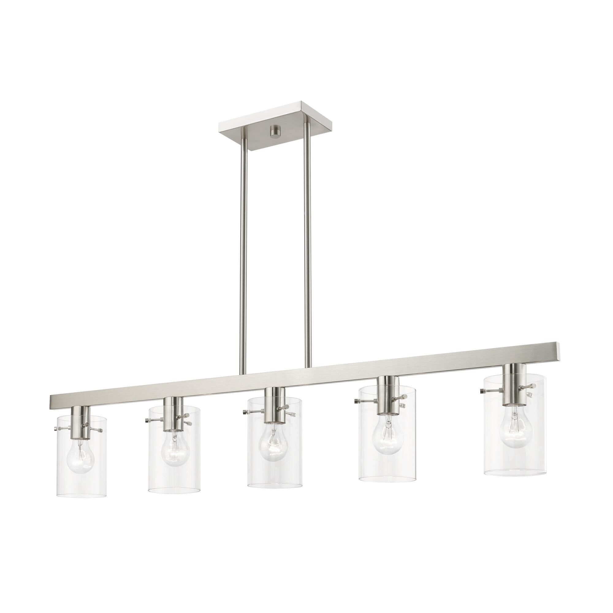 Munich 42 Inch 5 Light Linear Suspension Light by Livex Lighting