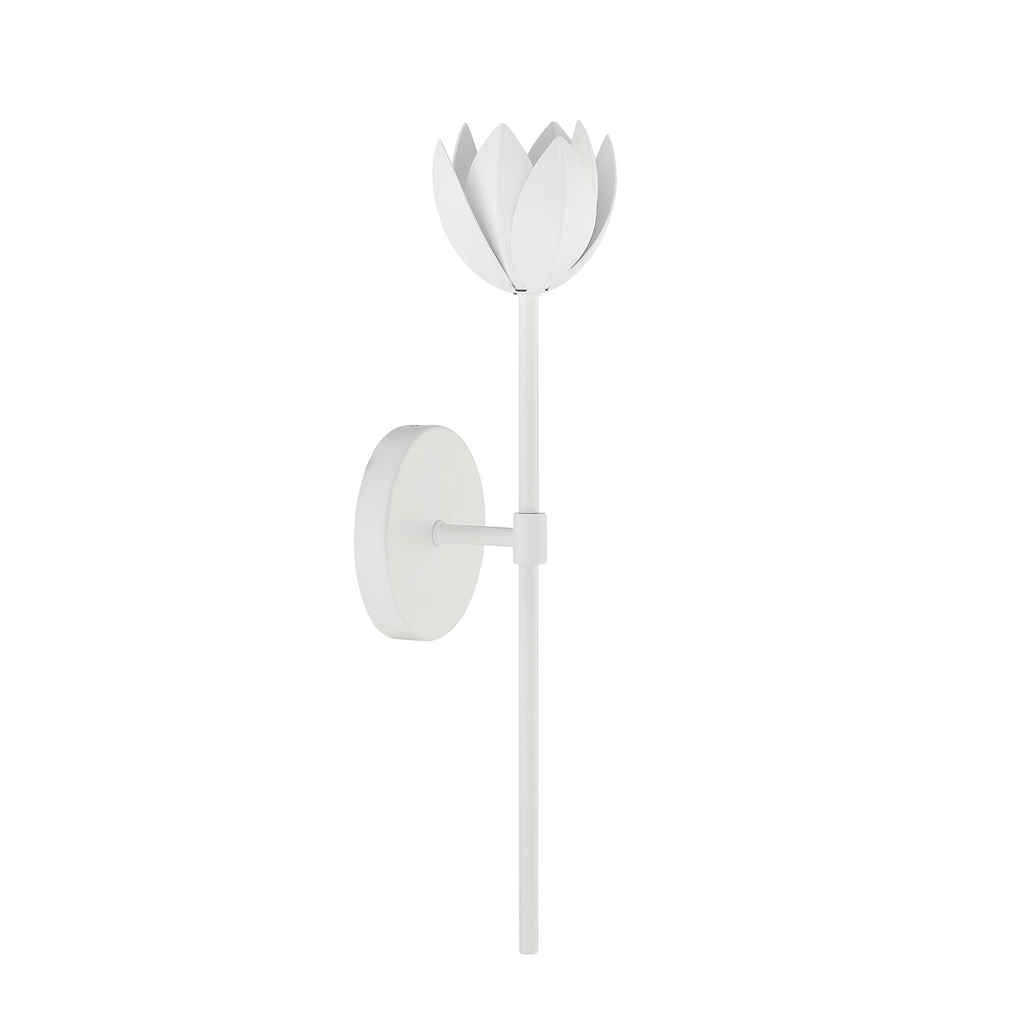 Shown in White finish