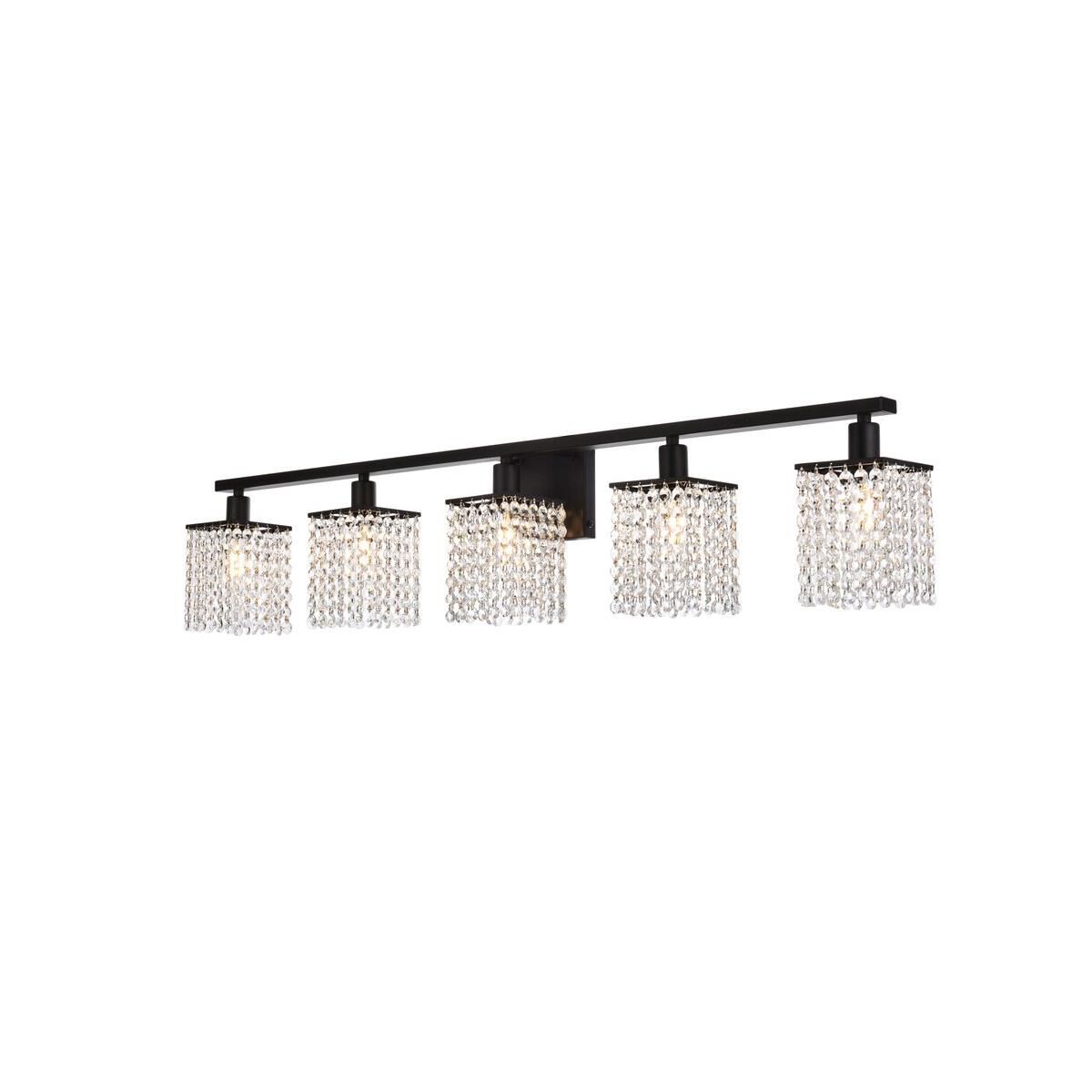 Phineas 42 Inch 5 Light Bath Vanity Light by Elegant Lighting