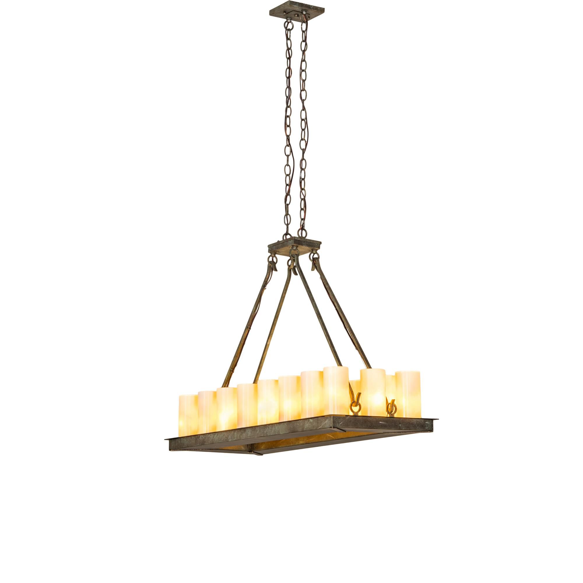 Loxley 39 Inch 18 Light LED Mini Chandelier by Meyda Lighting