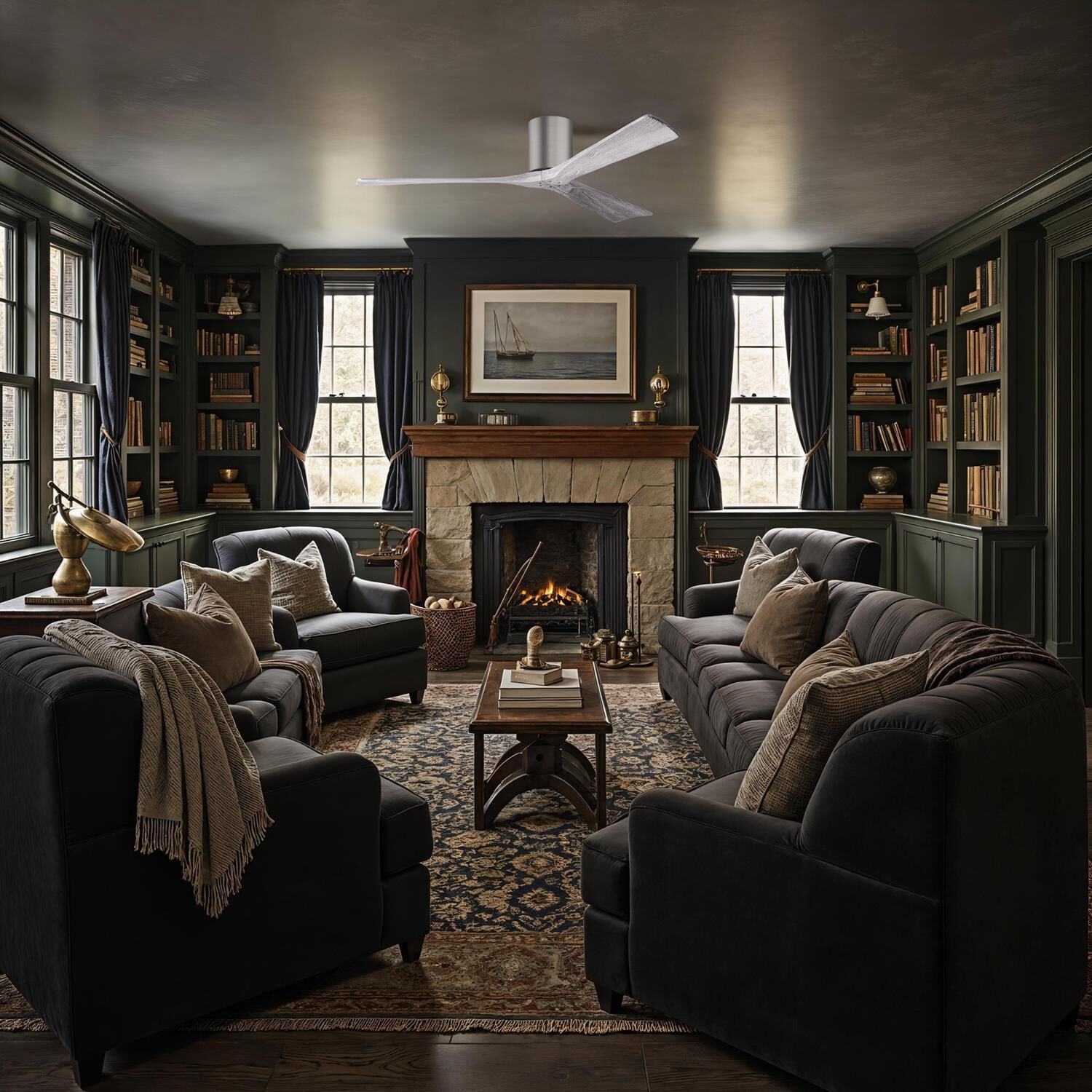 Irene 60 Inch Flush Mount Fan by Matthews Fan Company