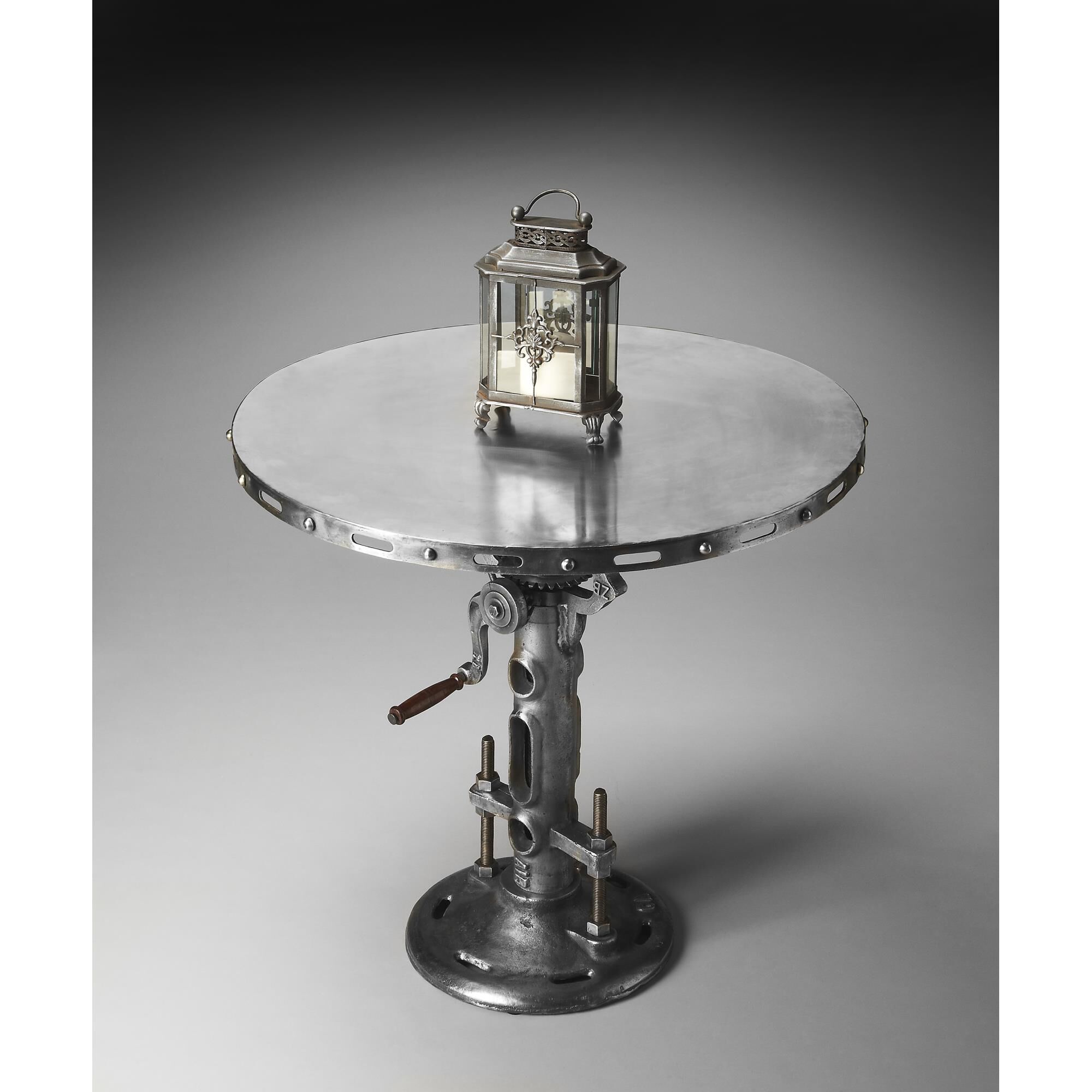 Shown in Iron finish