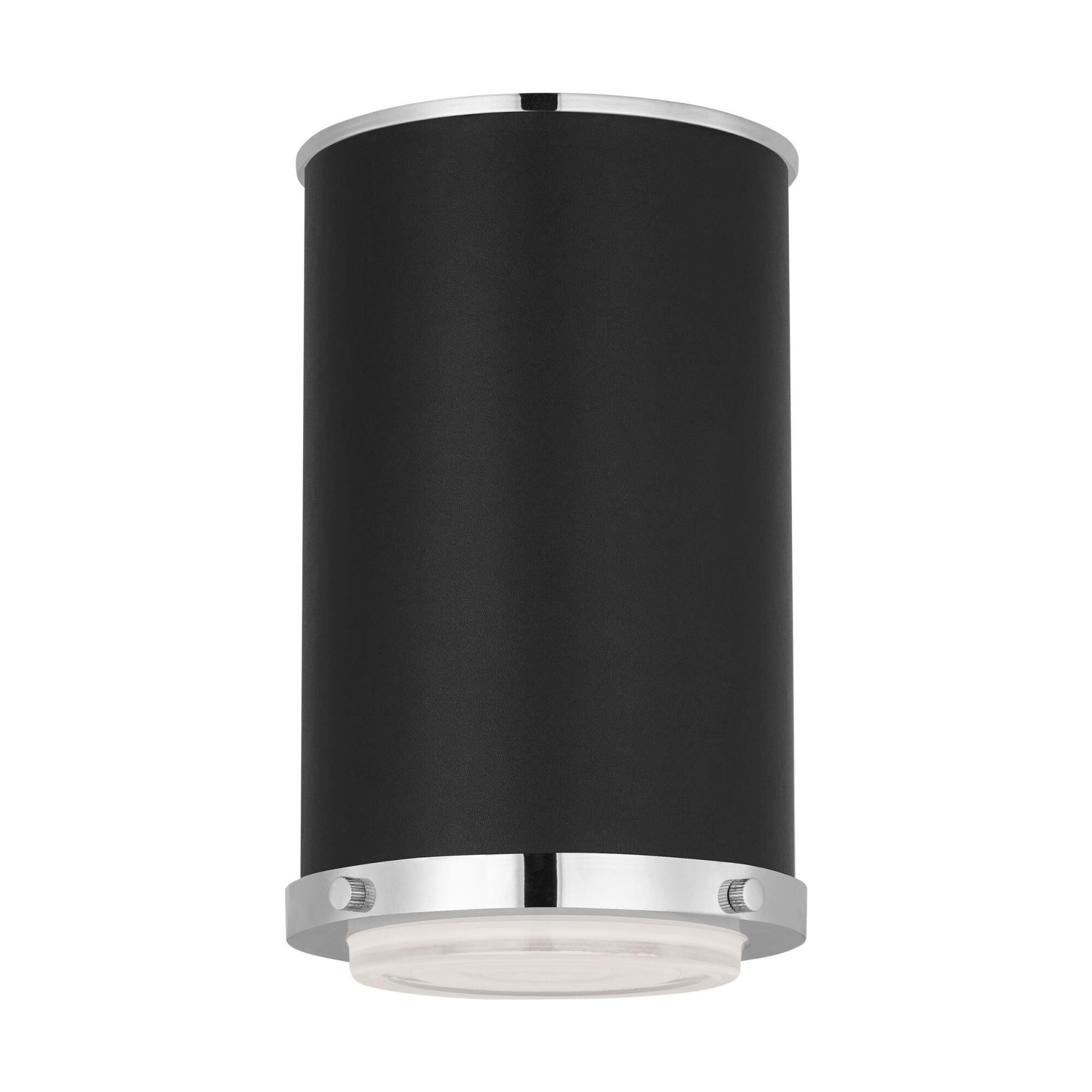 Shown in Polished Nickel finish and Silk Screen White Inside Clear Outside glass