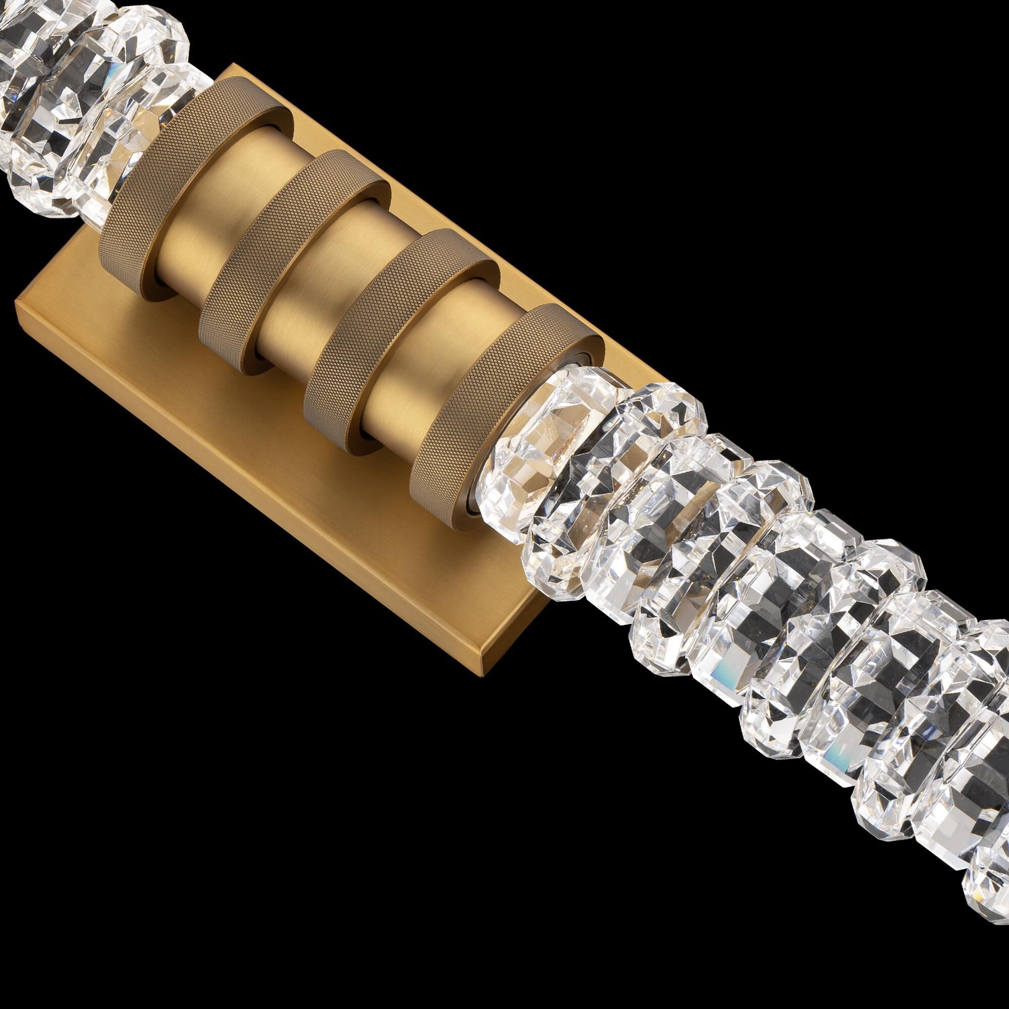 Shown in Aged Brass finish