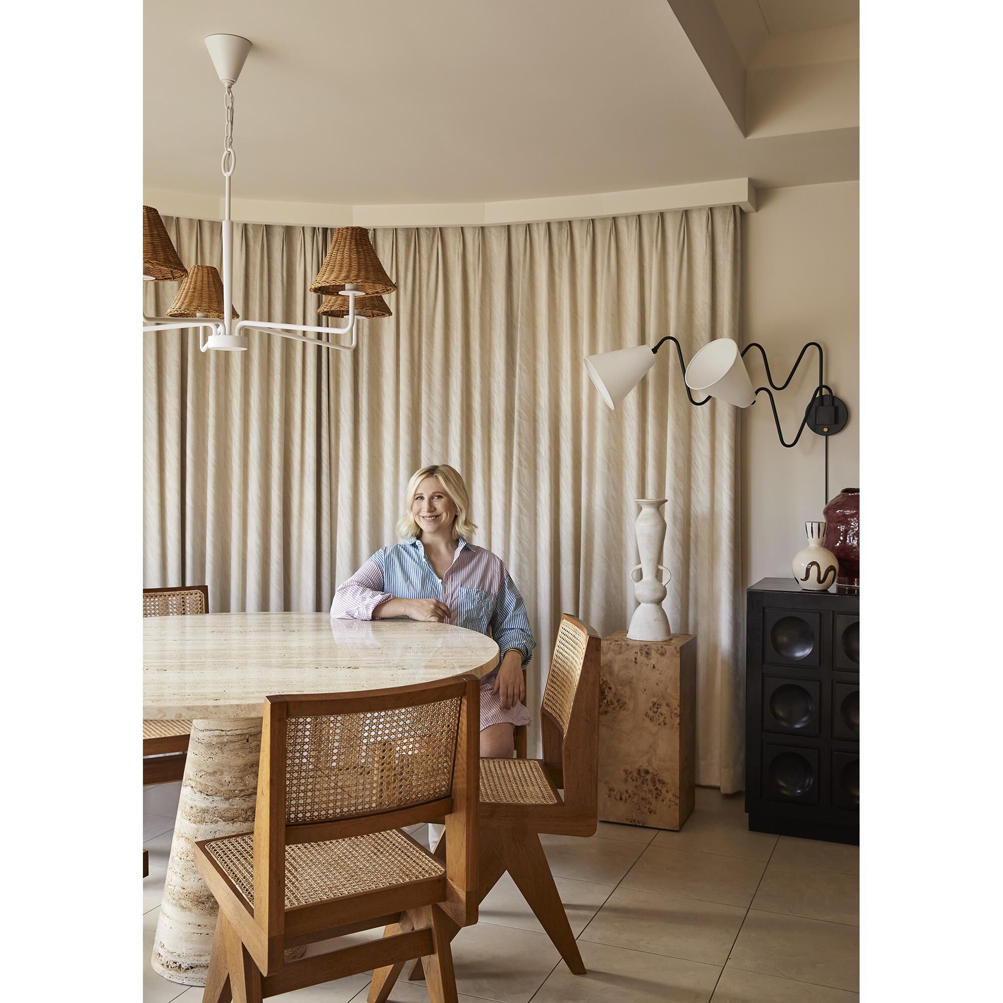Tali Roth Onda Large Wall Swing Lamp,