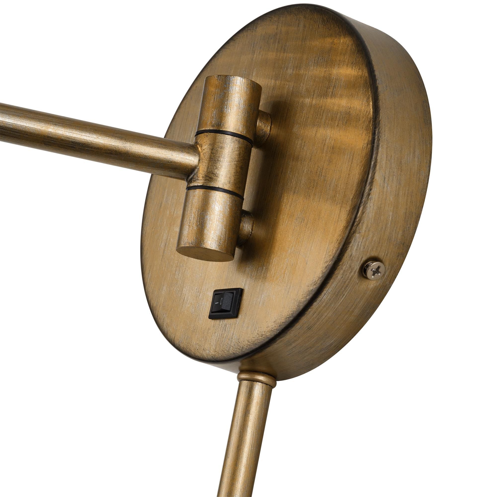 Weavington 11 Inch Wall Swing Lamp by Livex Lighting