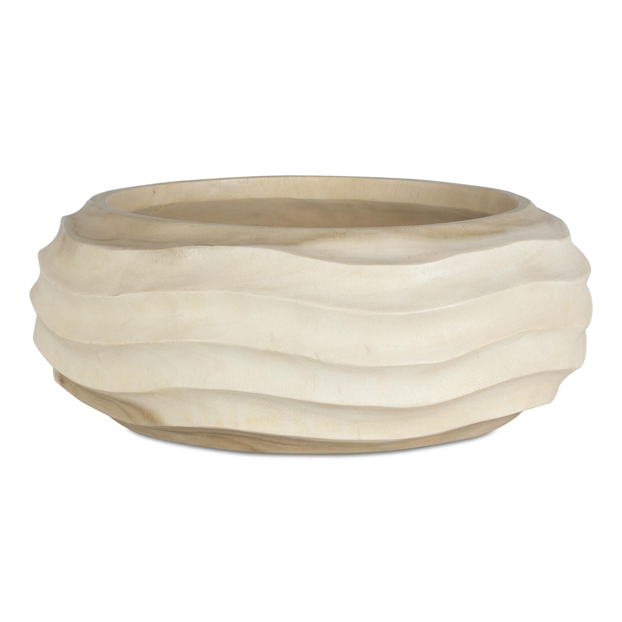 Waveform 16 Inch Bowl by Uttermost