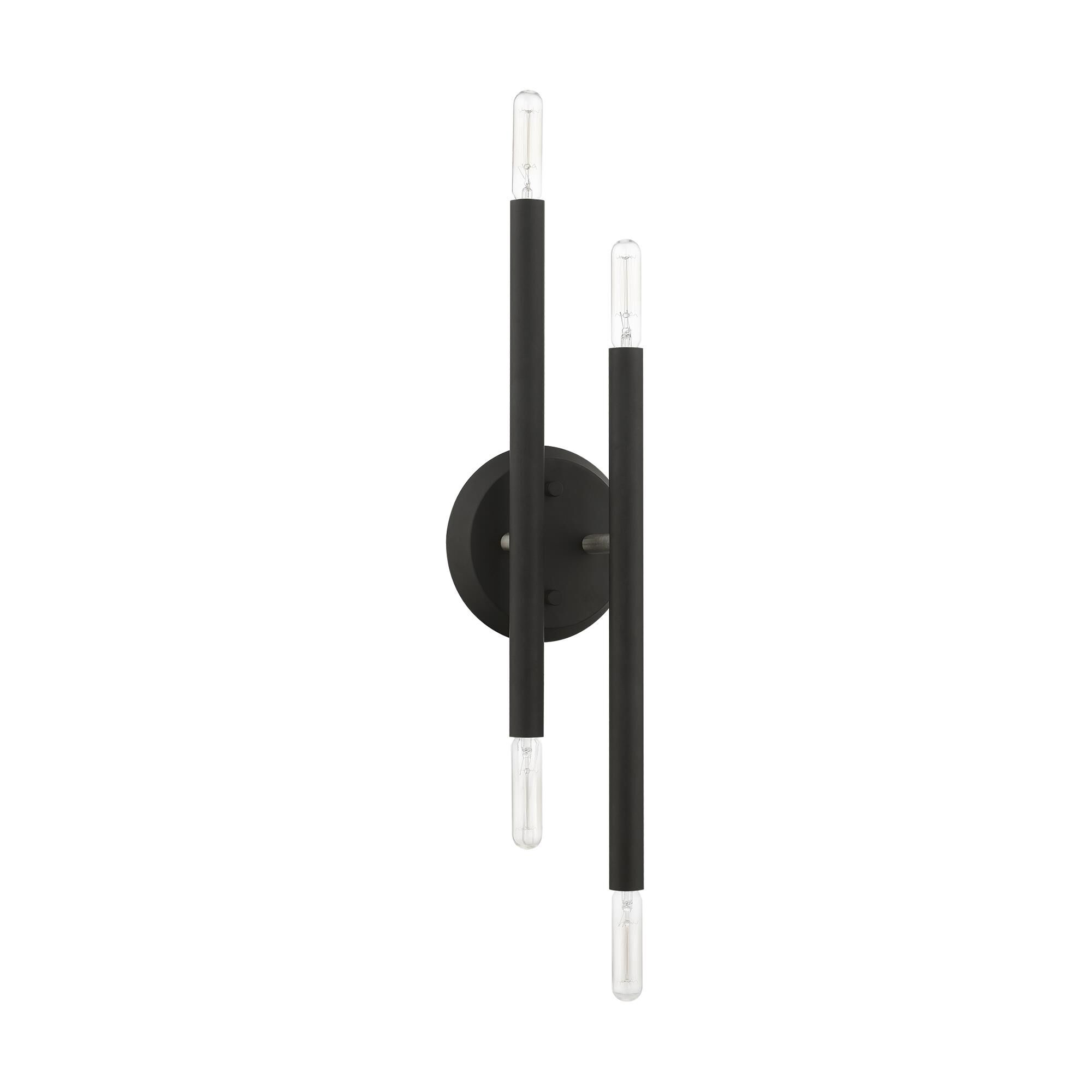 Shown in Black with Brushed Nickel Accents finish