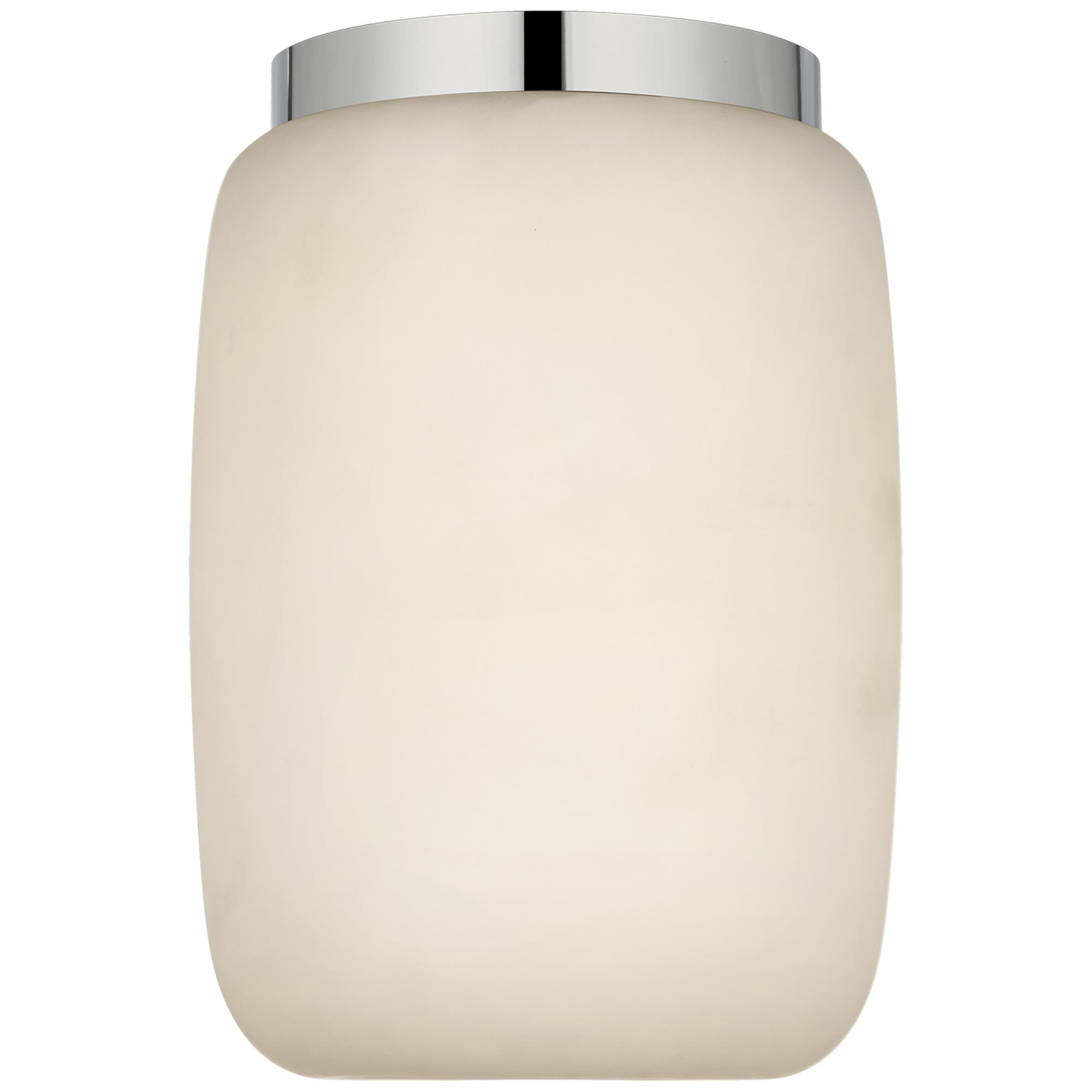 Shown in Alabaster and Polished Nickel finish