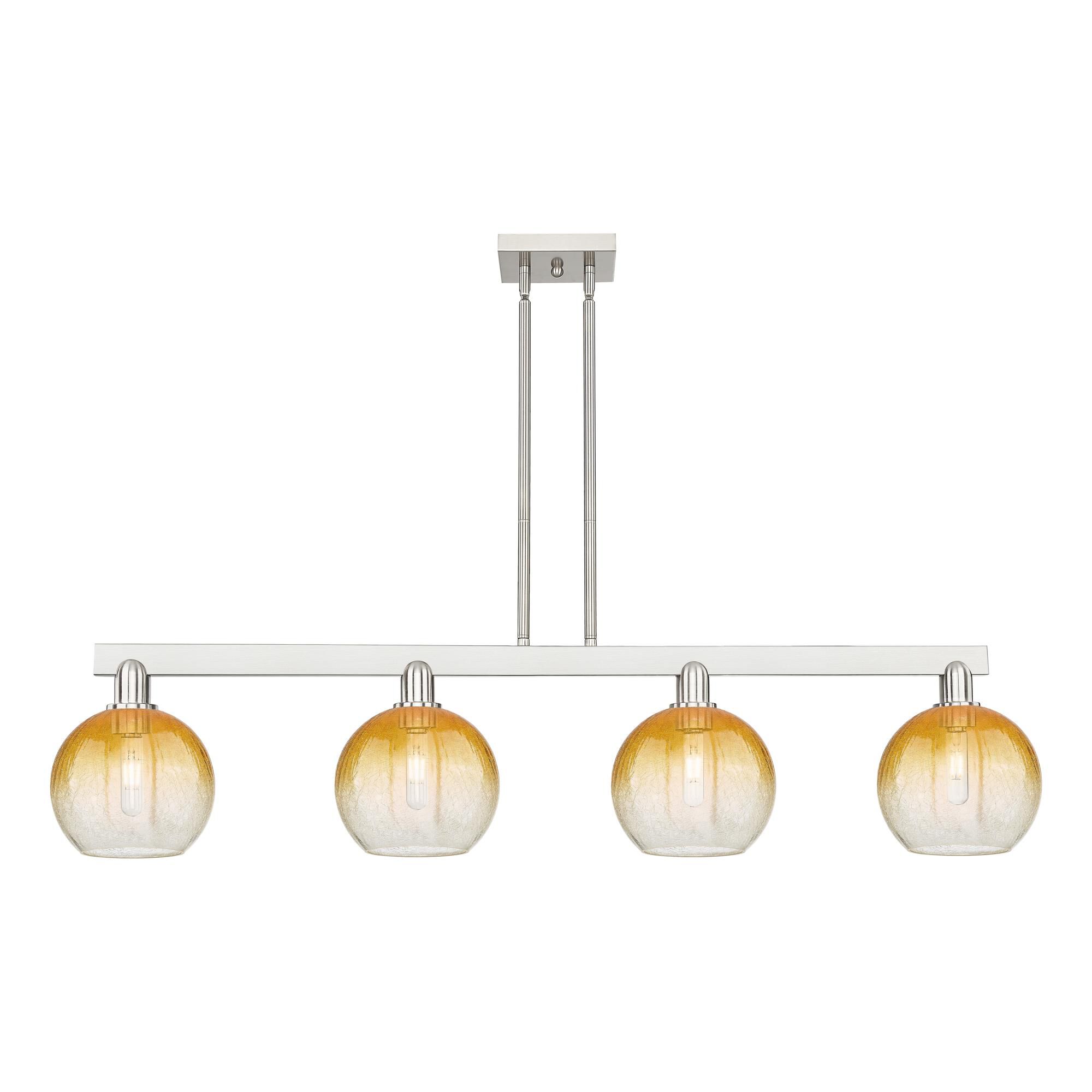 Bruno Marashlian Brookhaven Globe 48 Inch Linear Suspension Light by Innovations Lighting