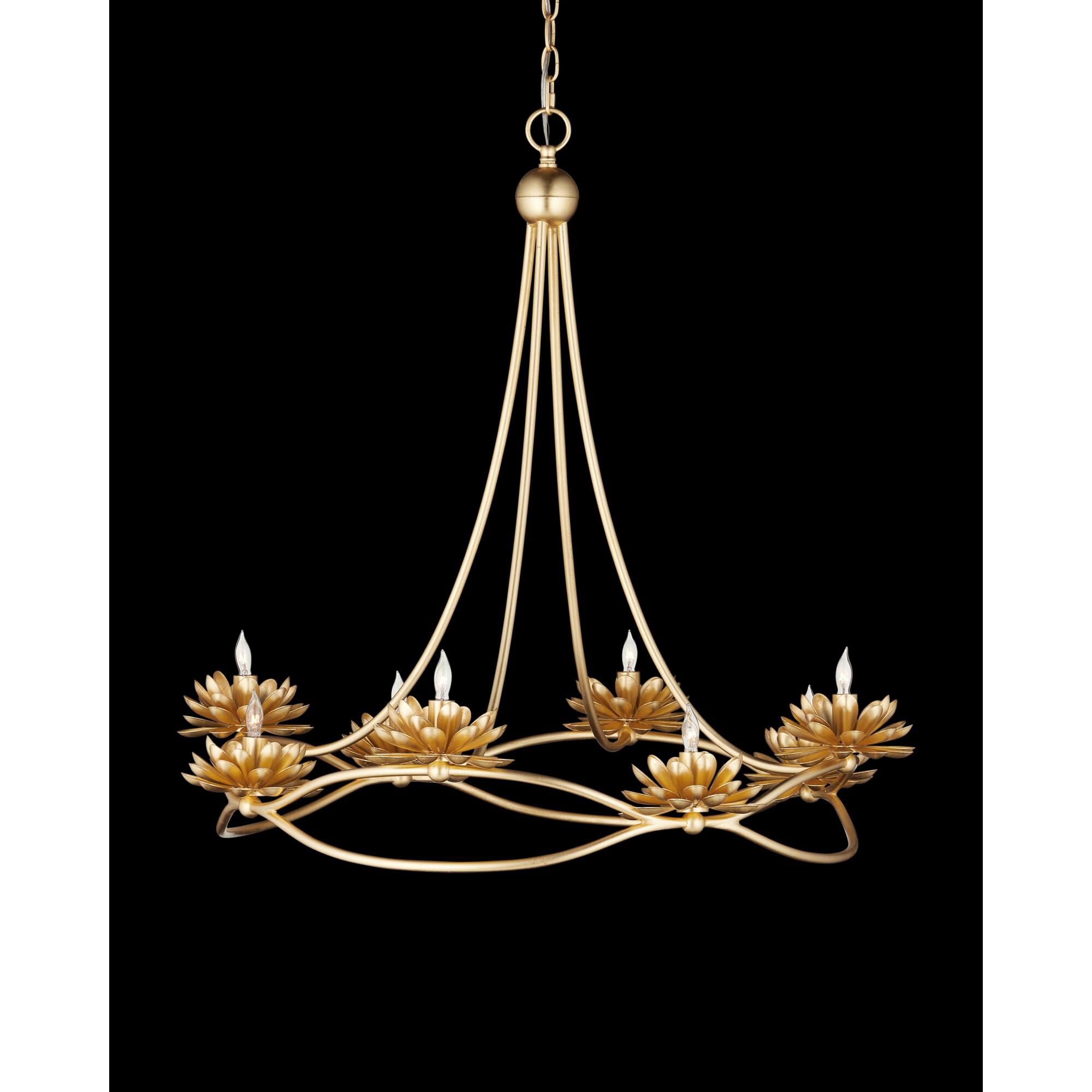 Cyrene 32 Inch Chandelier by Currey and Company