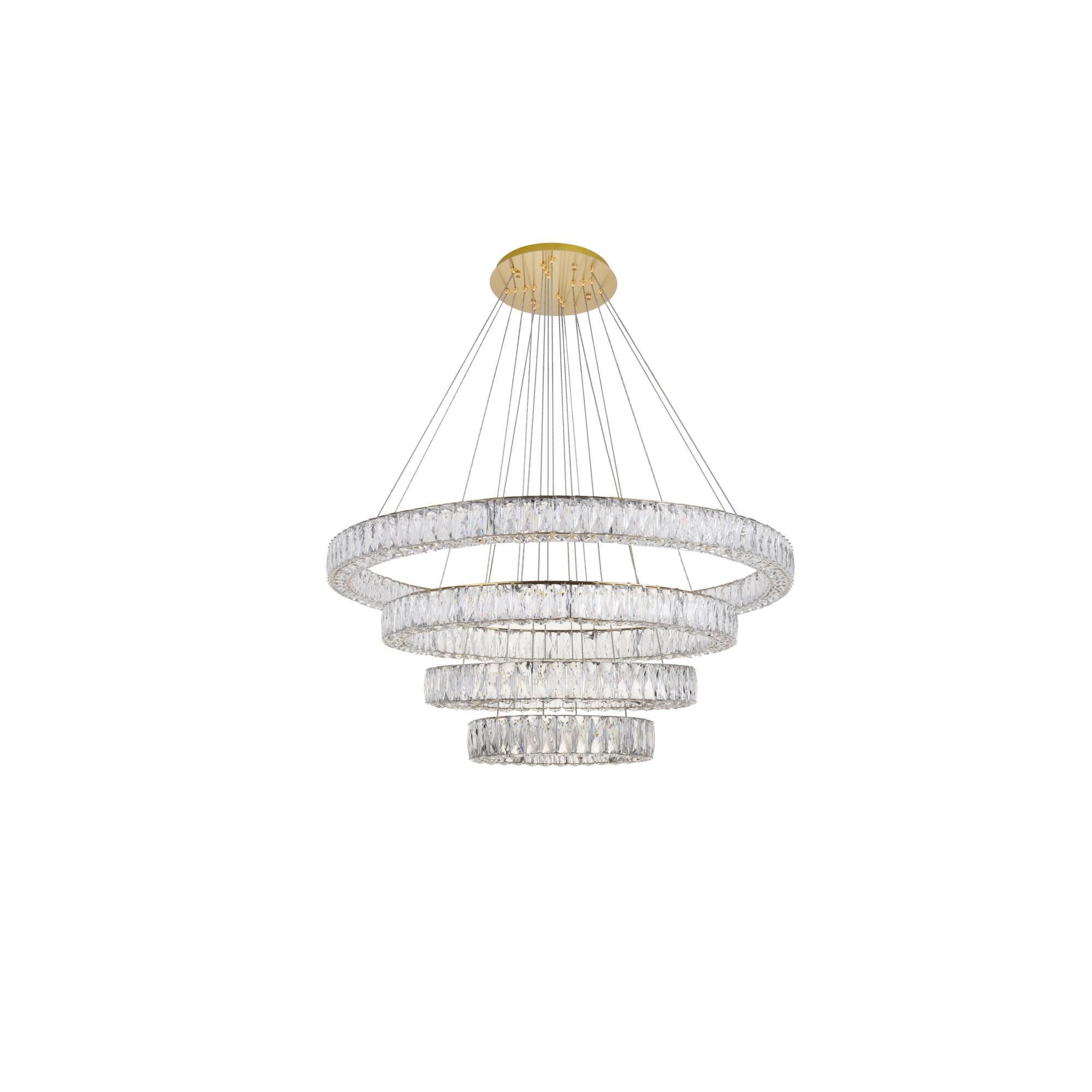 Monroe Chandelier by Elegant Lighting