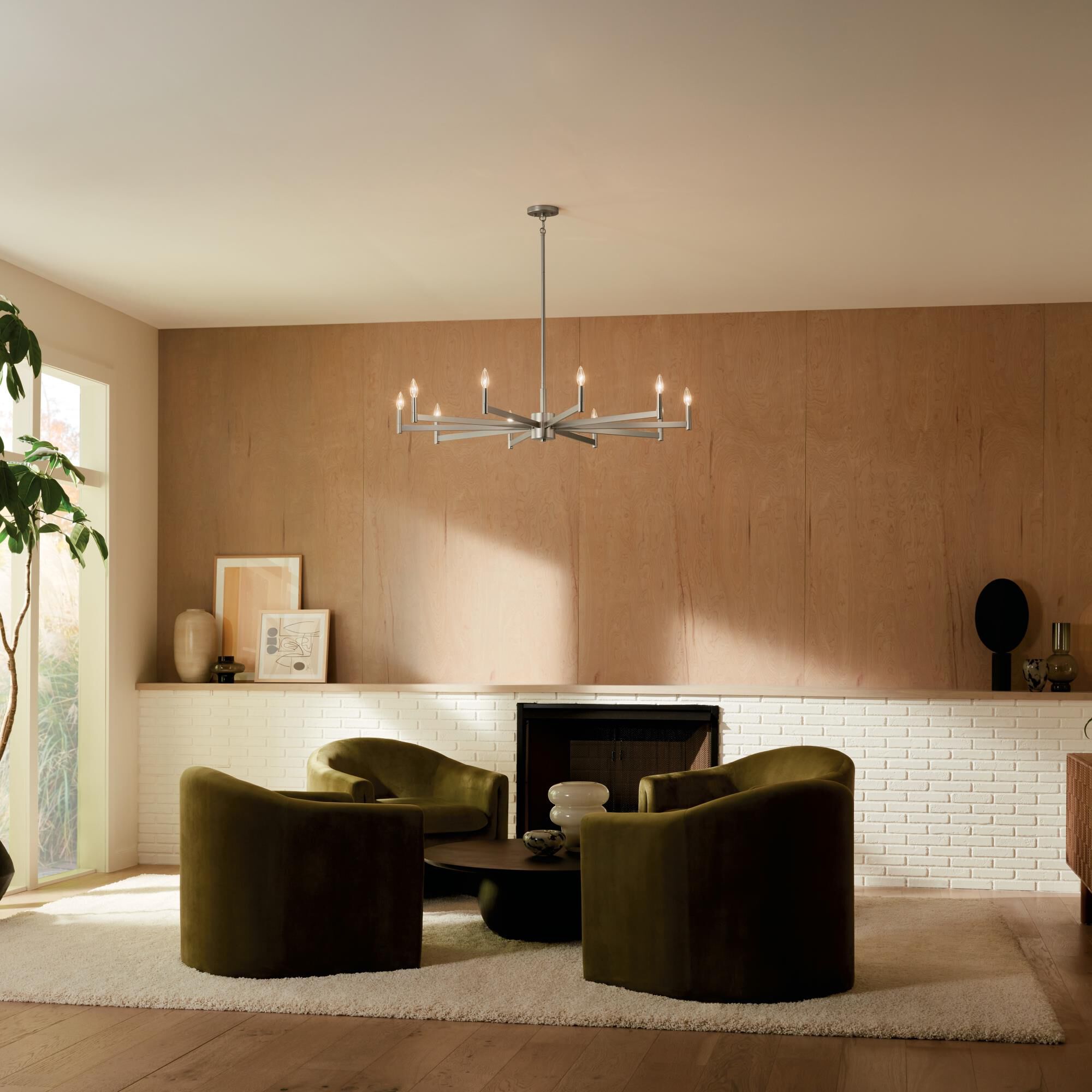 Shown in Satin Nickel finish