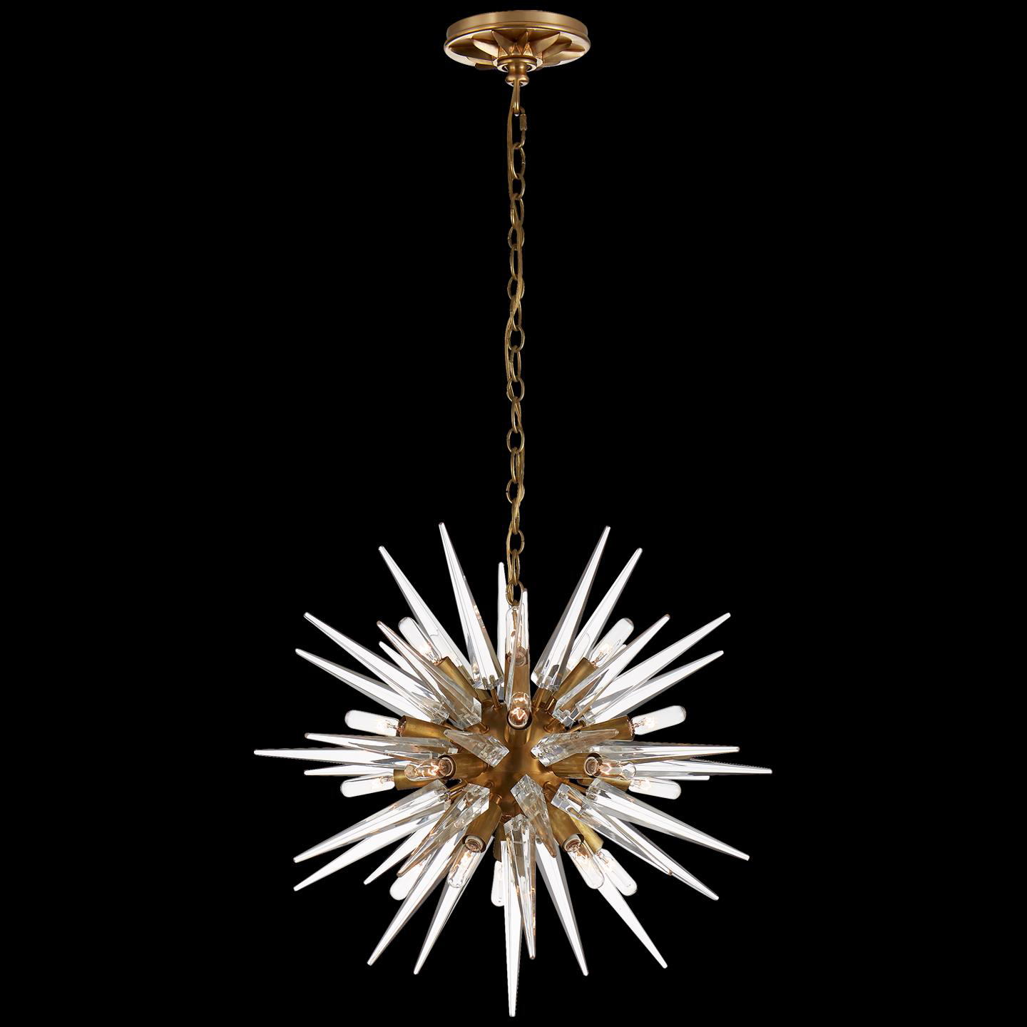 Chapman & Myers Quincy 20 Inch 20 Light Mini Chandelier by Visual Comfort Signature Collection