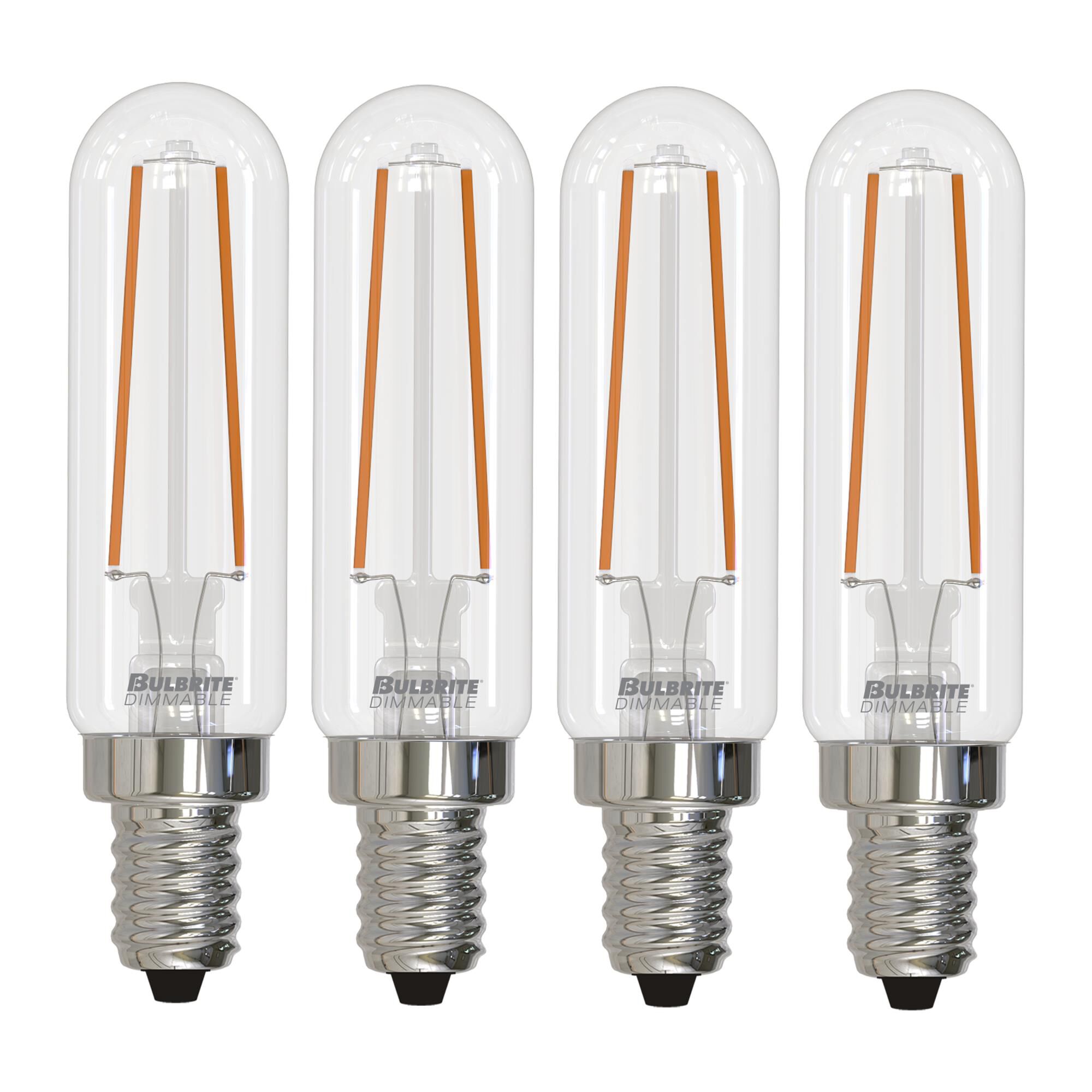 Dimmable 4.5 Watt 3000K T6 LED Light Bulb by Bulbrite