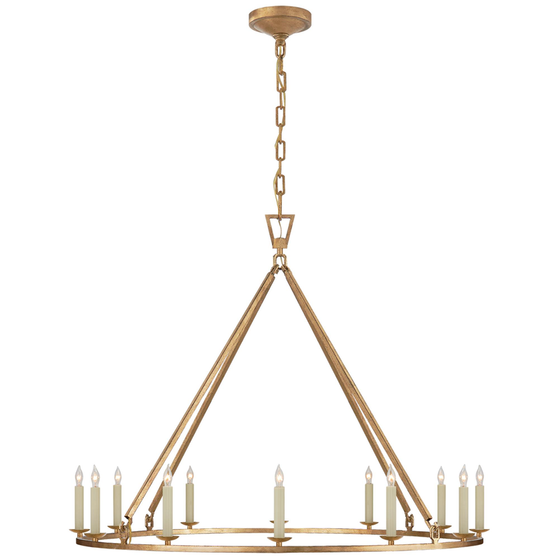 Chapman & Myers Darlana 40 Inch 12 Light Chandelier by Visual Comfort Signature Collection