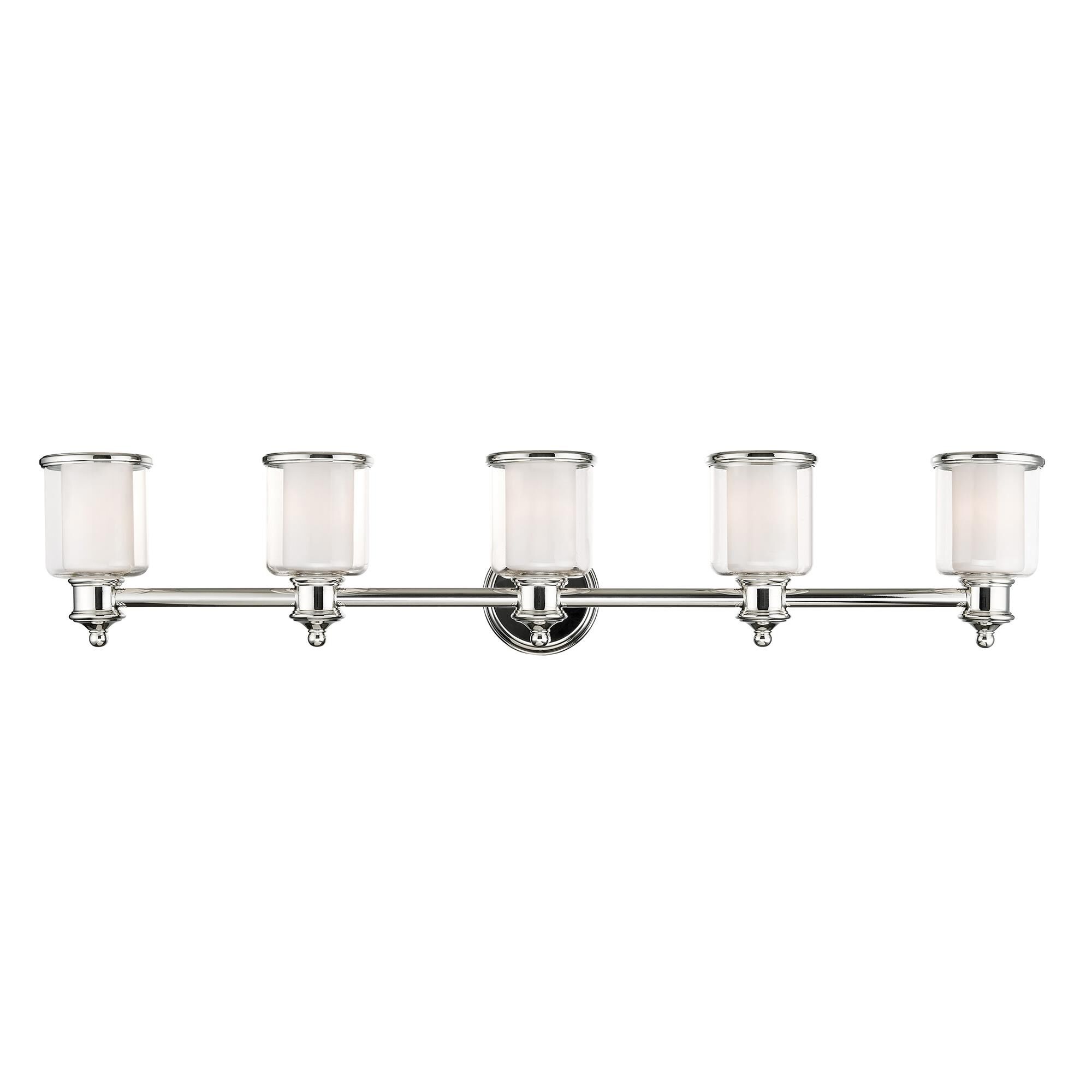 Middlebush 45 Inch 5 Light Bath Vanity Light by Livex Lighting