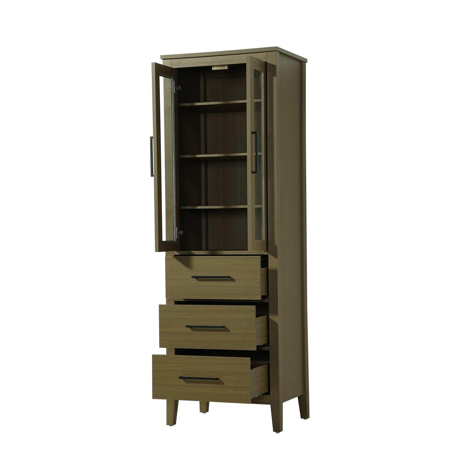 Millie 72 Inch Storage Cabinet by Elegant Decor