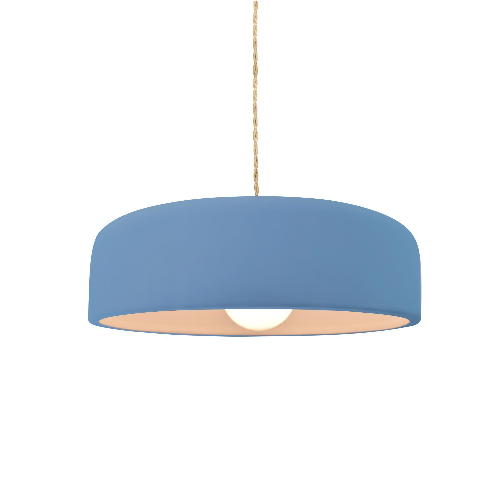 Shown in Matte Black finish and Sky Blue shade