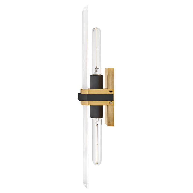 Kipton Large 2 Light Wall Sconce by Hinkley