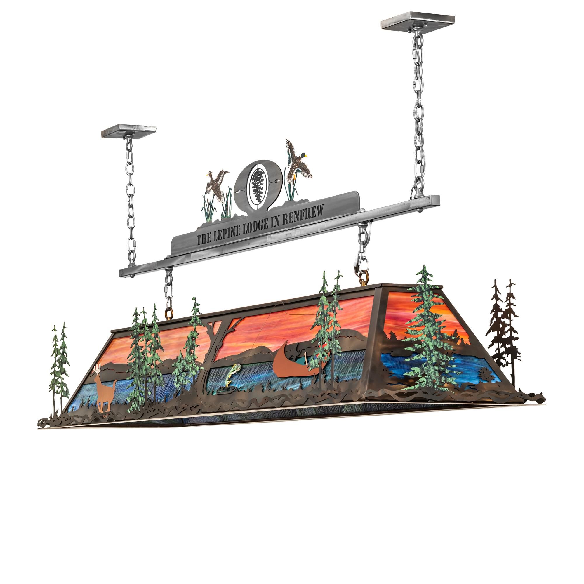 Personalized 72 Inch Billiard Light by Meyda Lighting