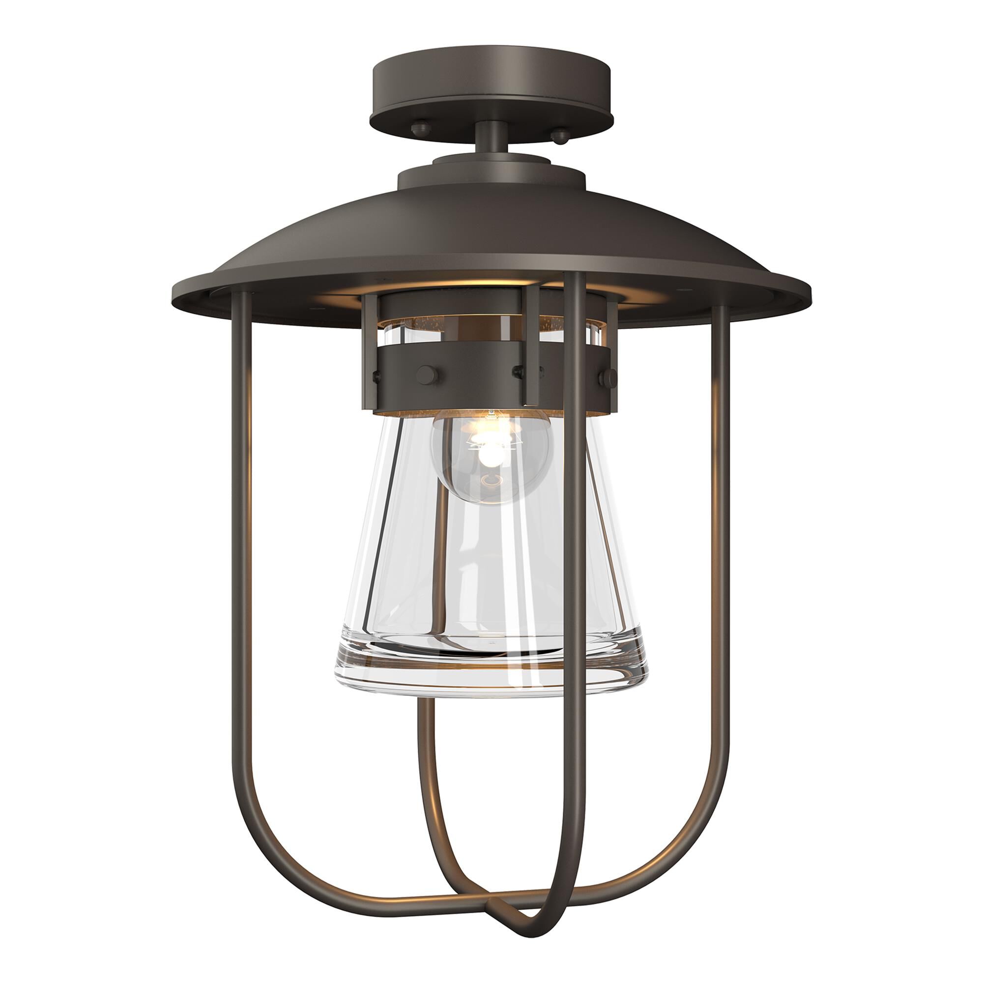 Shown in Coastal Dark Smoke finish and Clear  glass