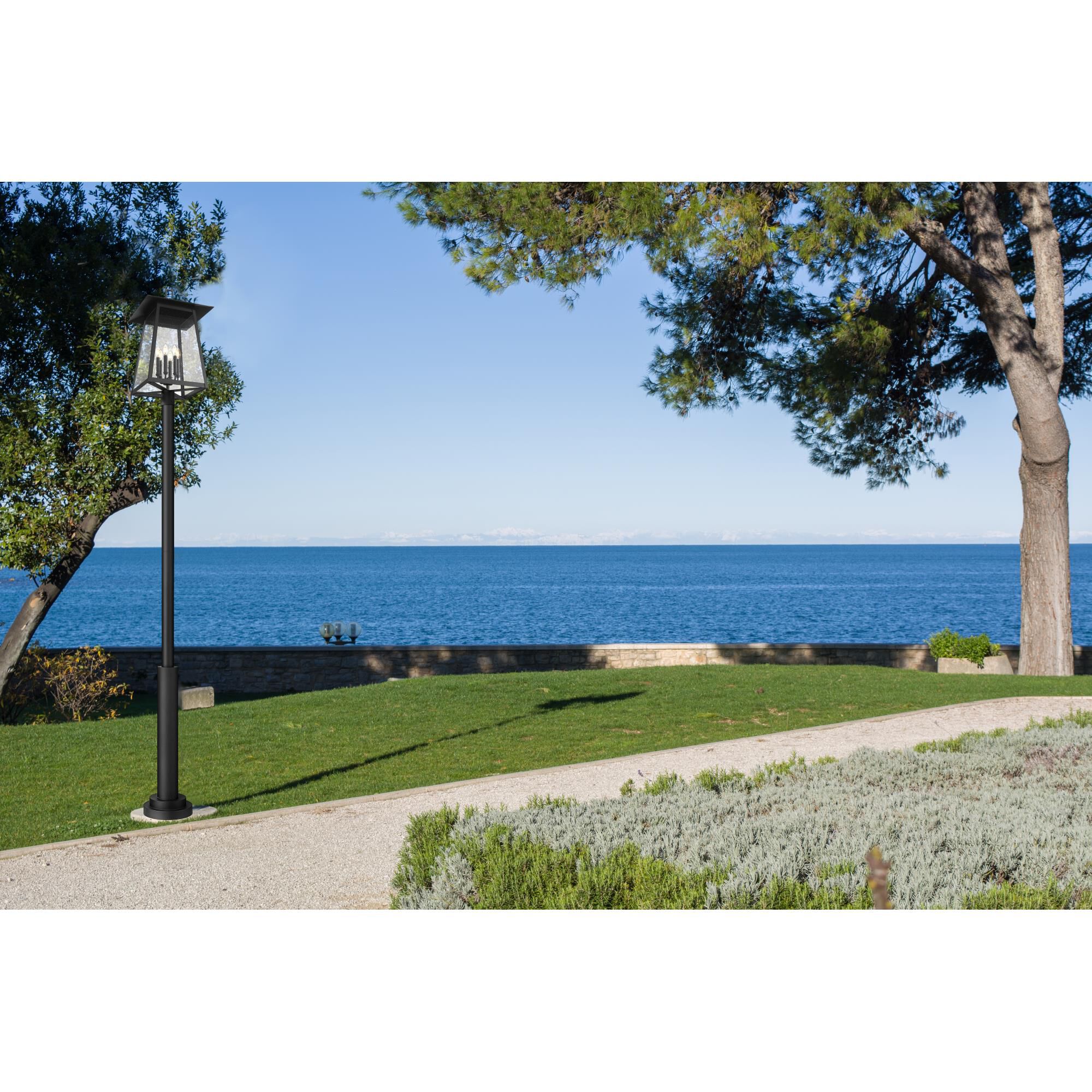 Rainer 126 Inch Outdoor Post Lamp by Z Lite