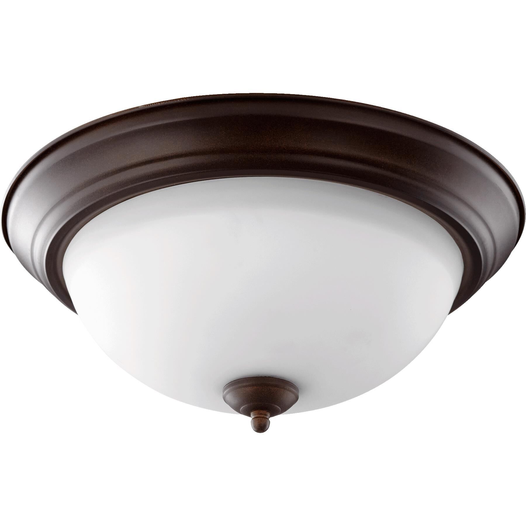 15 Inch 3 Light Flush Mount by Quorum International