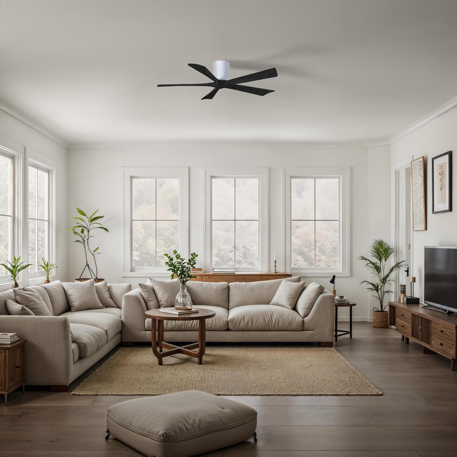 Irene 52 Inch Flush Mount Fan by Matthews Fan Company