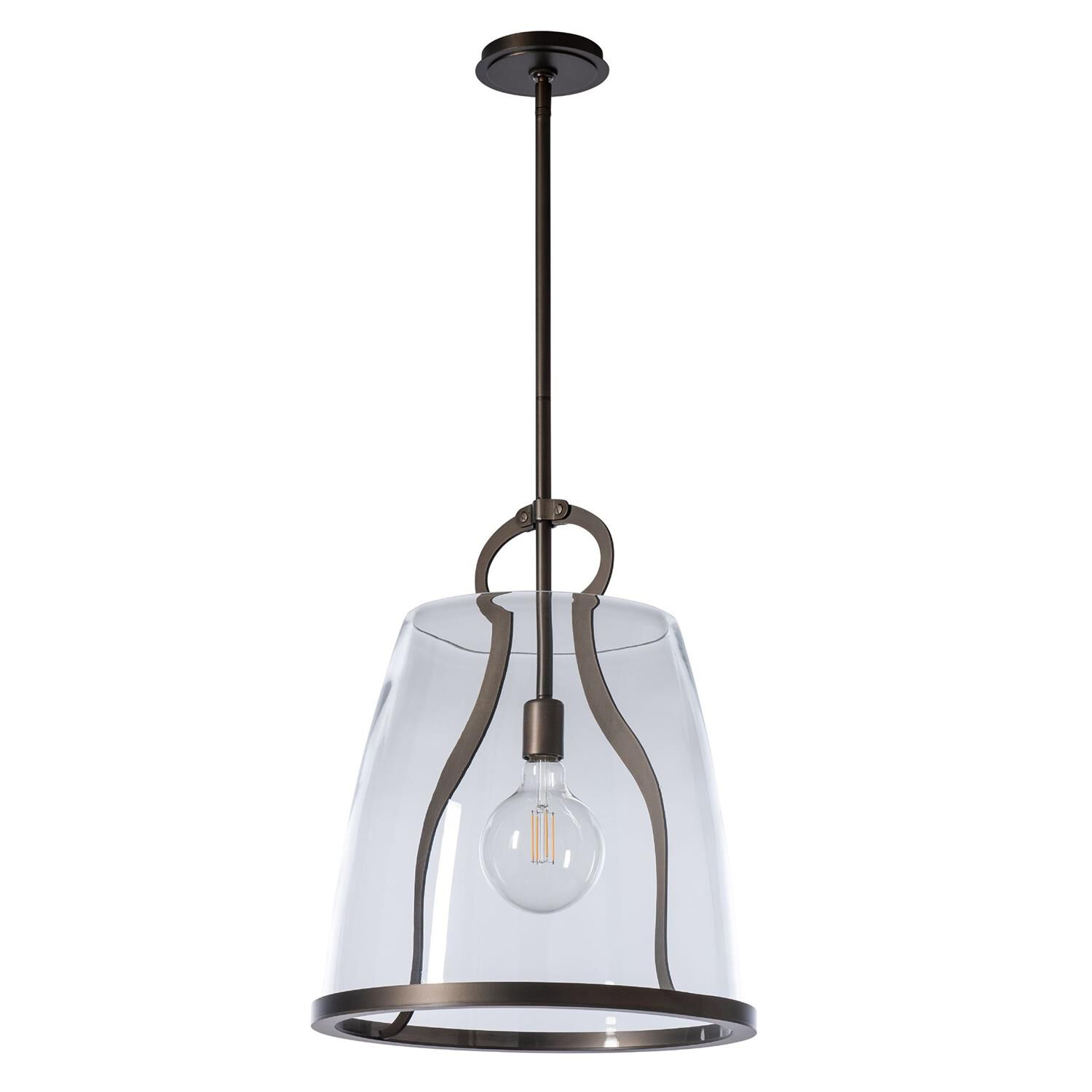 Caliper 16 Inch Large Pendant by Hubbardton Forge