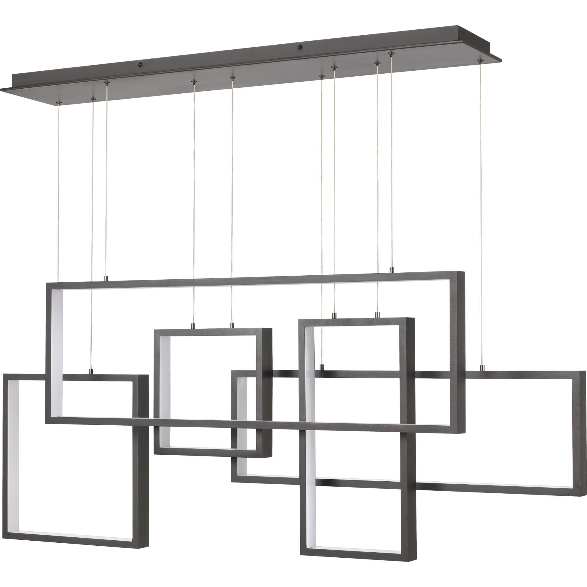 Quoizel Platinum Collection Canvas 56 Inch LED Linear Suspension Light