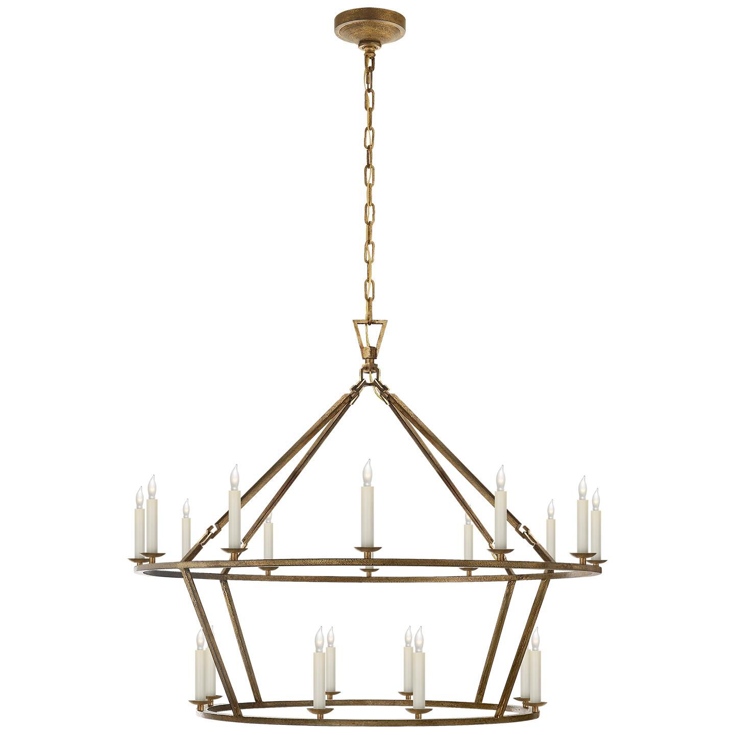 Chapman & Myers Darlana 40 Inch 20 Light Chandelier by Visual Comfort Signature Collection