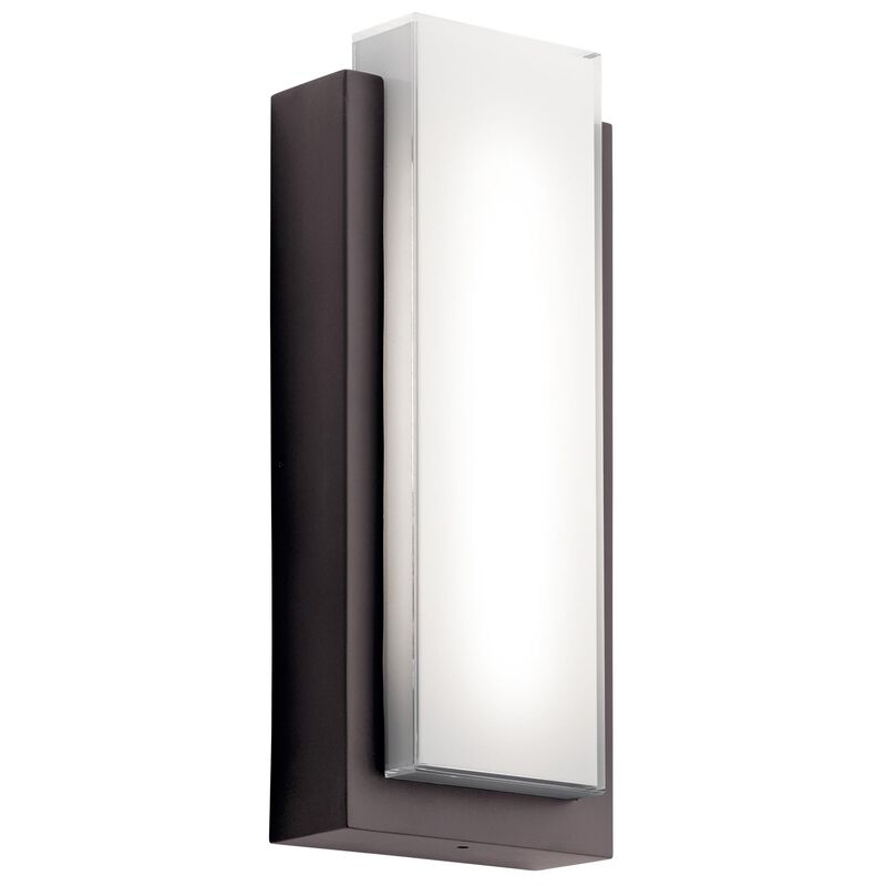 Dahlia 18 Inch Tall 2 Light LED Outdoor Wall Light by Kichler Lighting