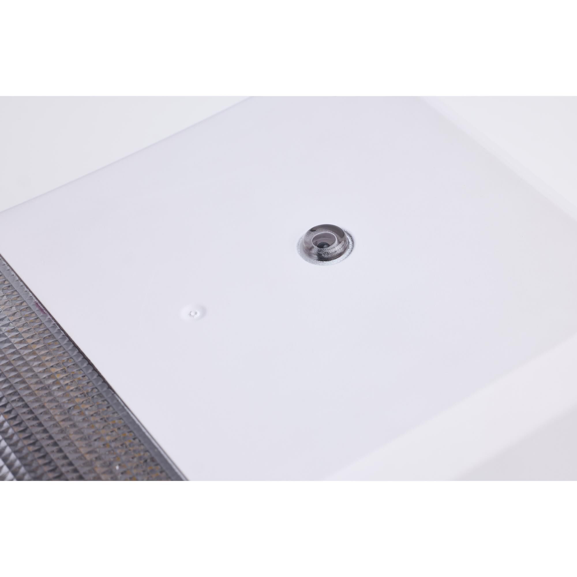 Shown in White finish