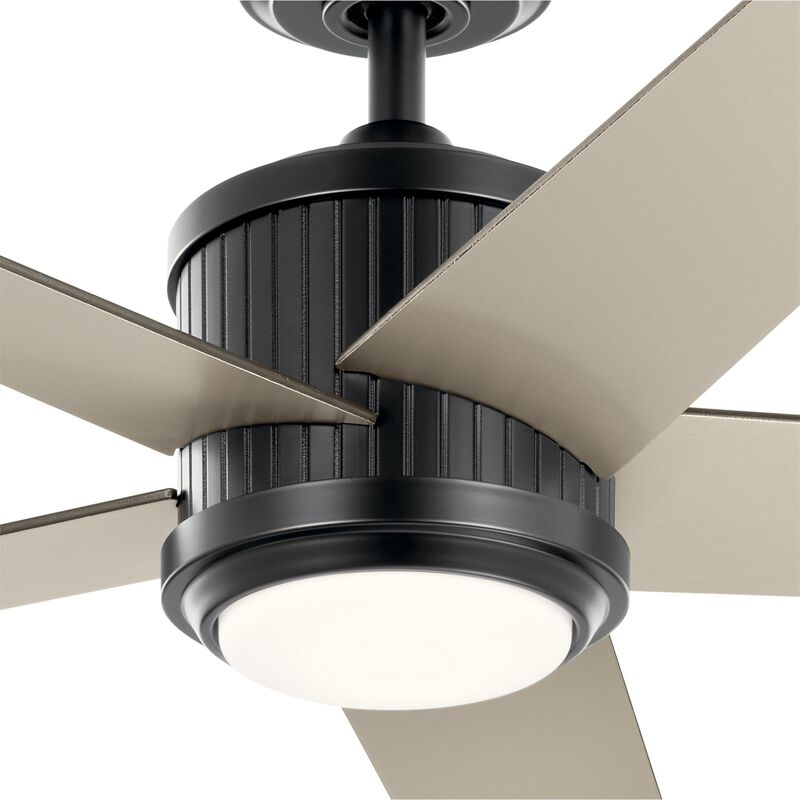 Brahm 56 Inch Ceiling Fan with Light Kit by Kichler
