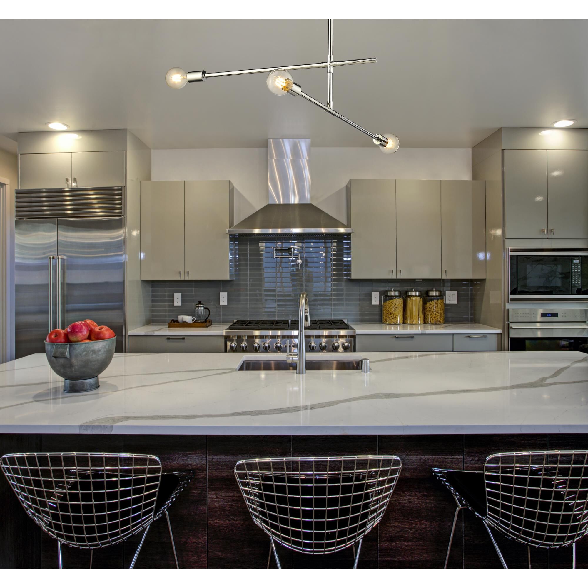 Shown in Chrome finish