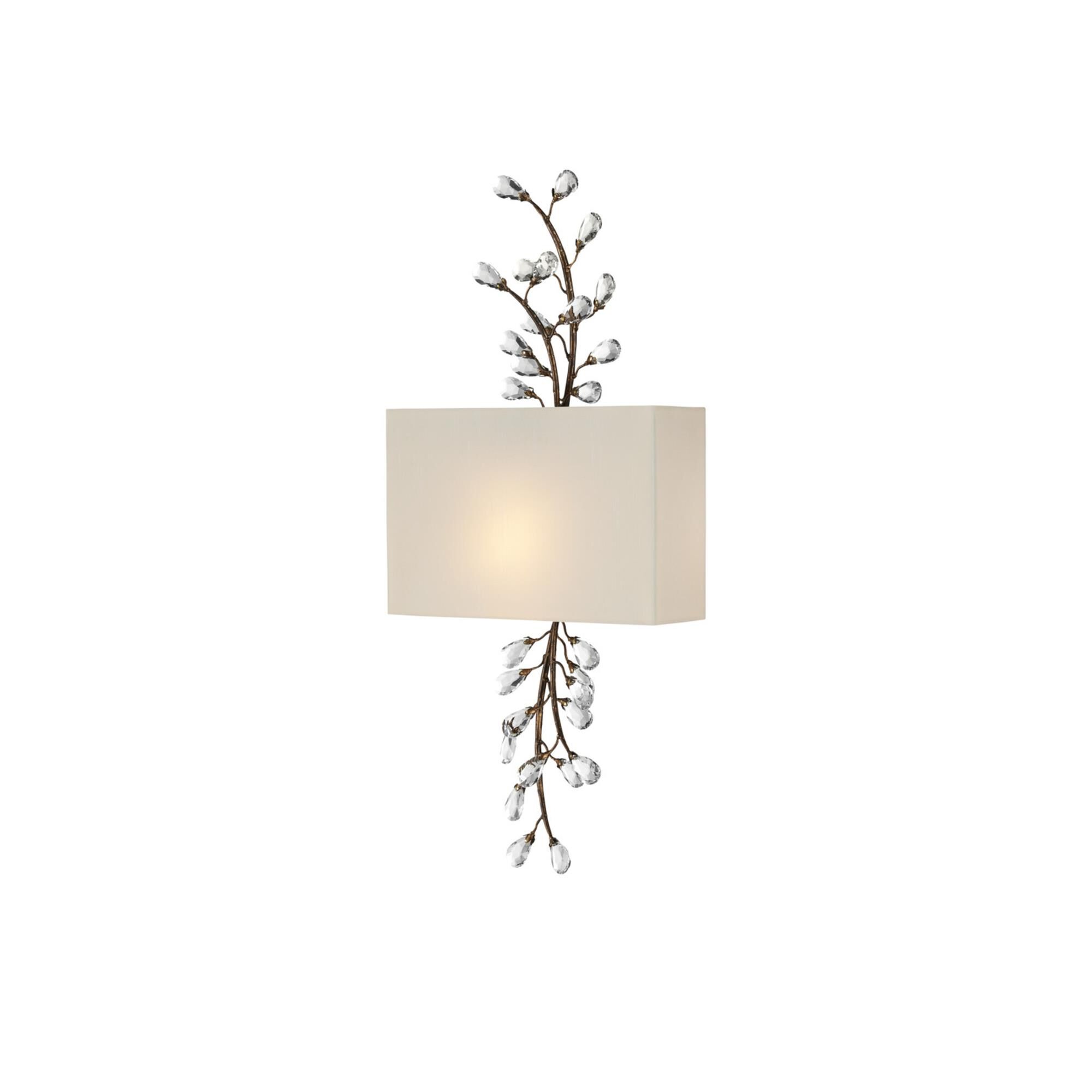 Crystal Bud Large Wall Sconce,