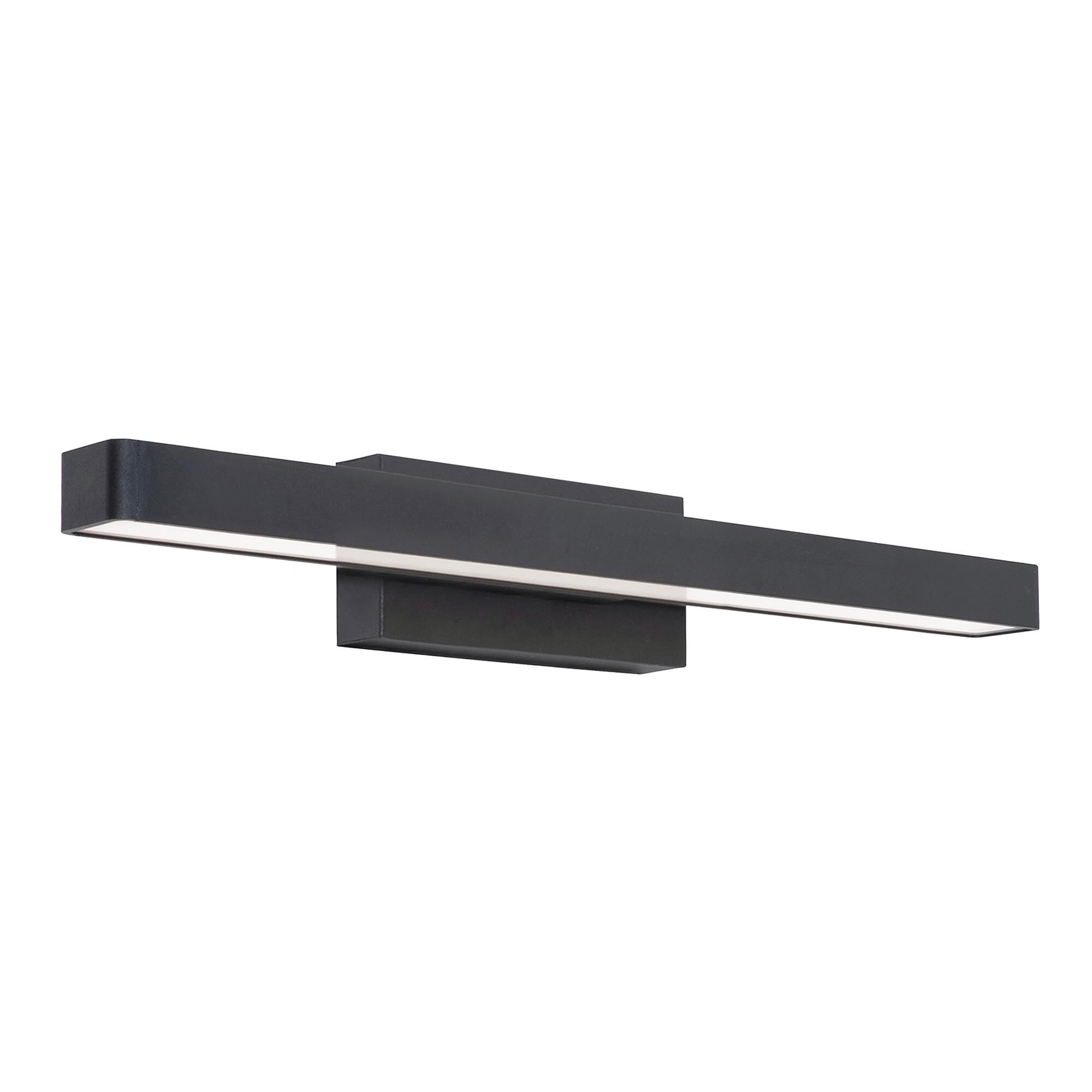 Shown in Black finish and White Acrylic shade